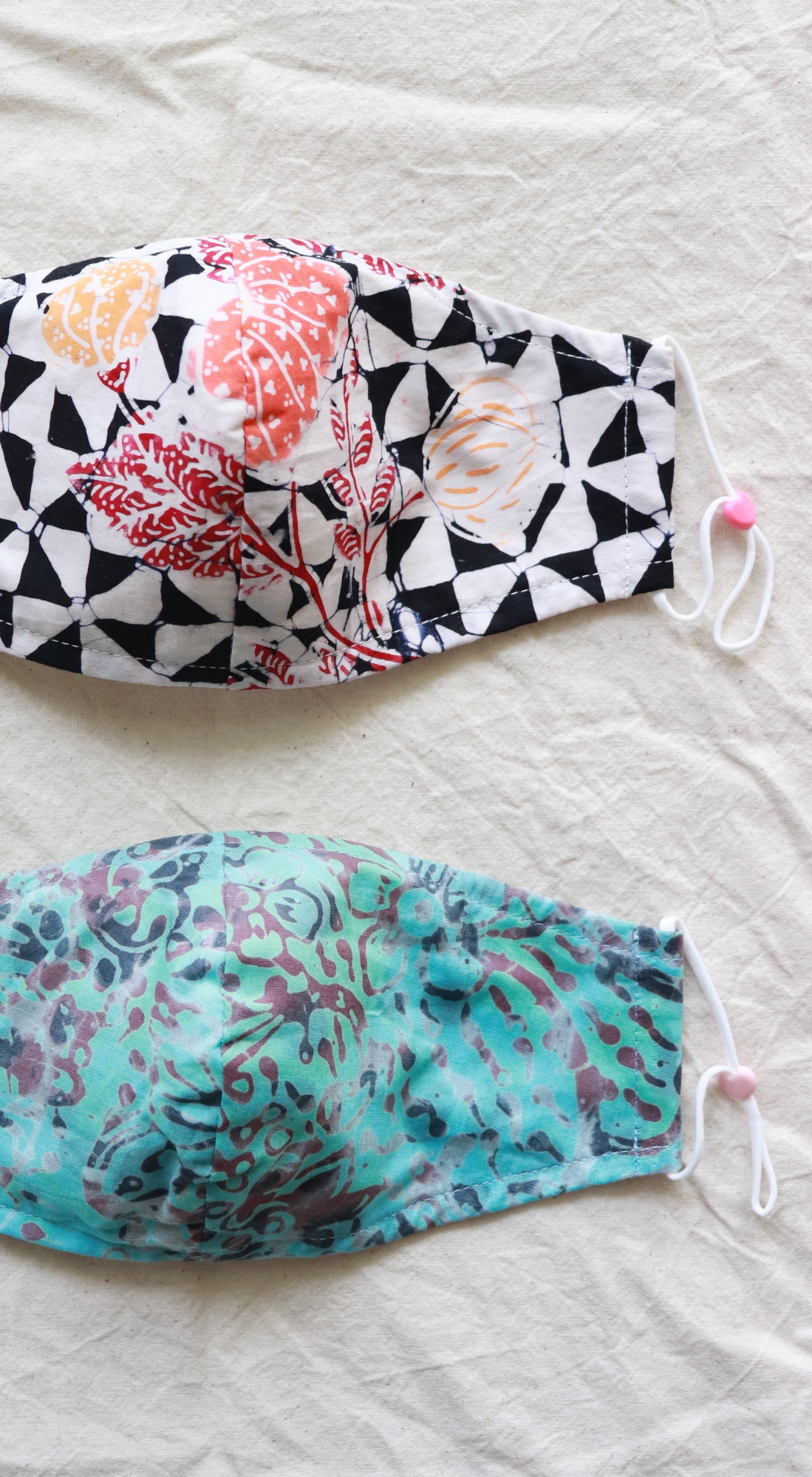 Handmade Batik Mask - Dunkin Donuts