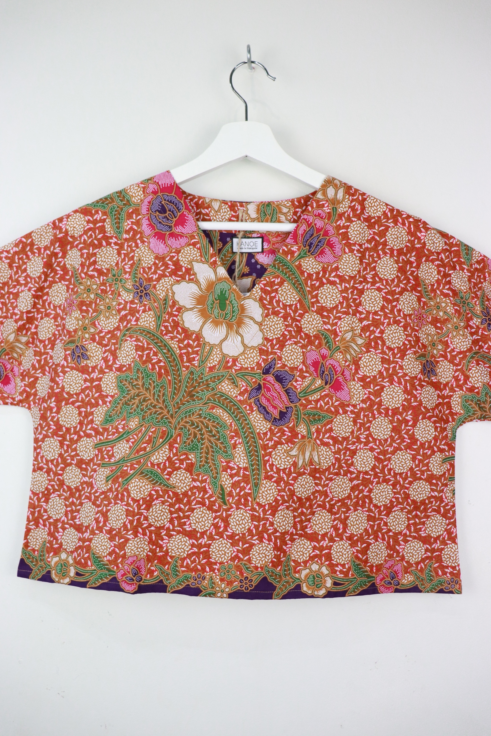 AveryDae Batik Top - Spirited Away (Dark Purple)