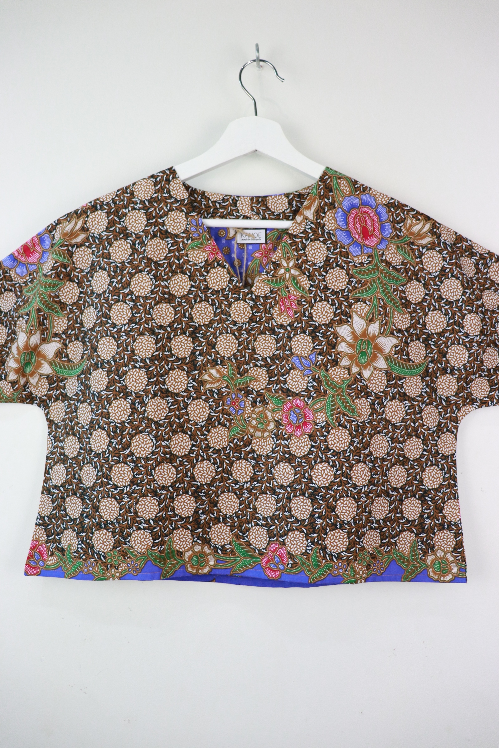 AveryDae Batik Top - Kiki's Delivery (Cobalt Blue)