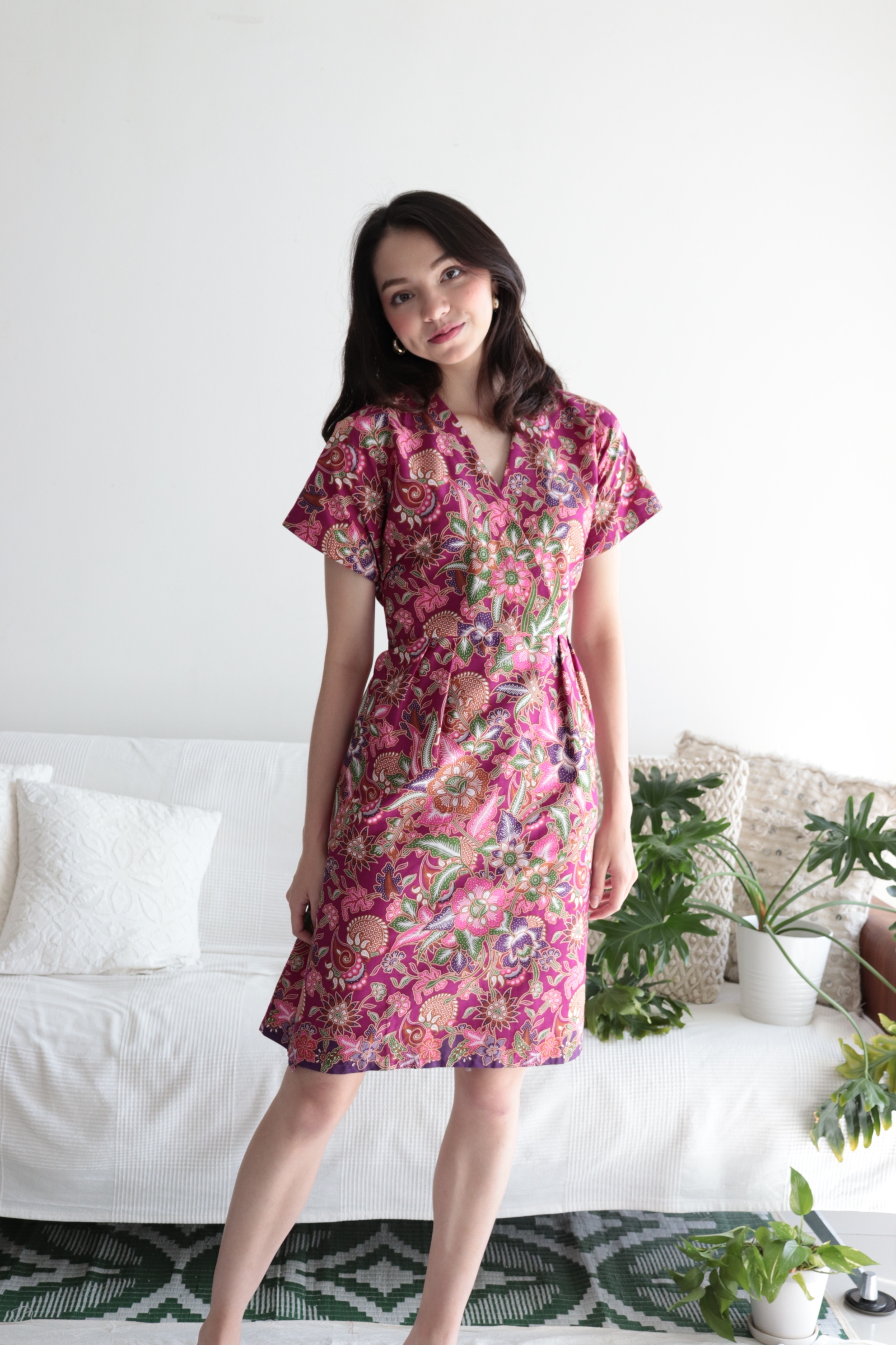 Kimono wrap dress - Winnie ( Reserved )