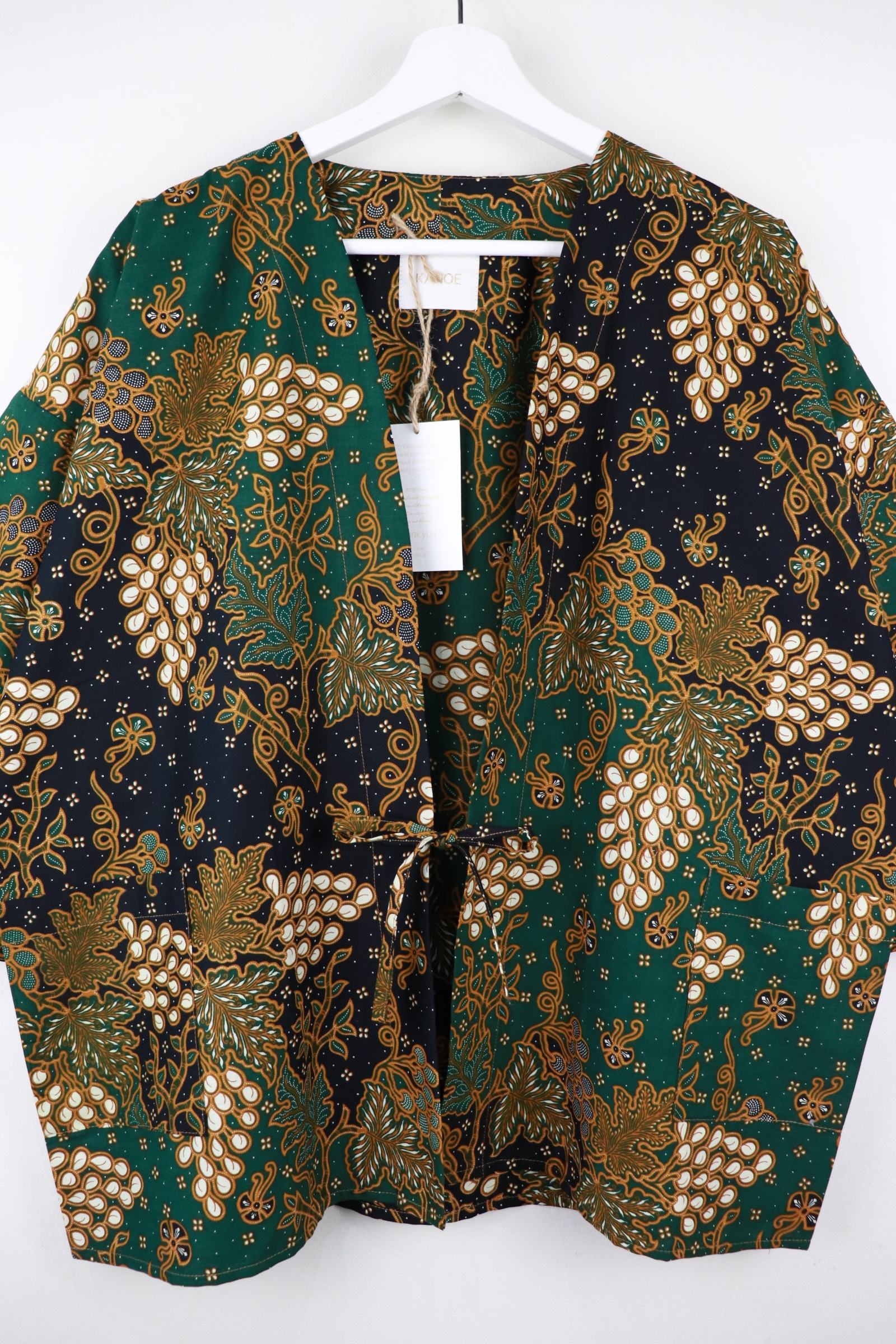 Batik Kimono Signature - Akio (Black)