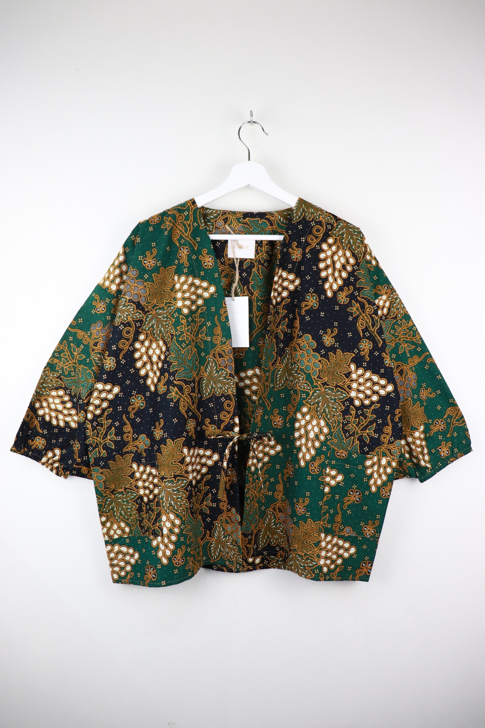 Batik Kimono Signature - Akio (Black)