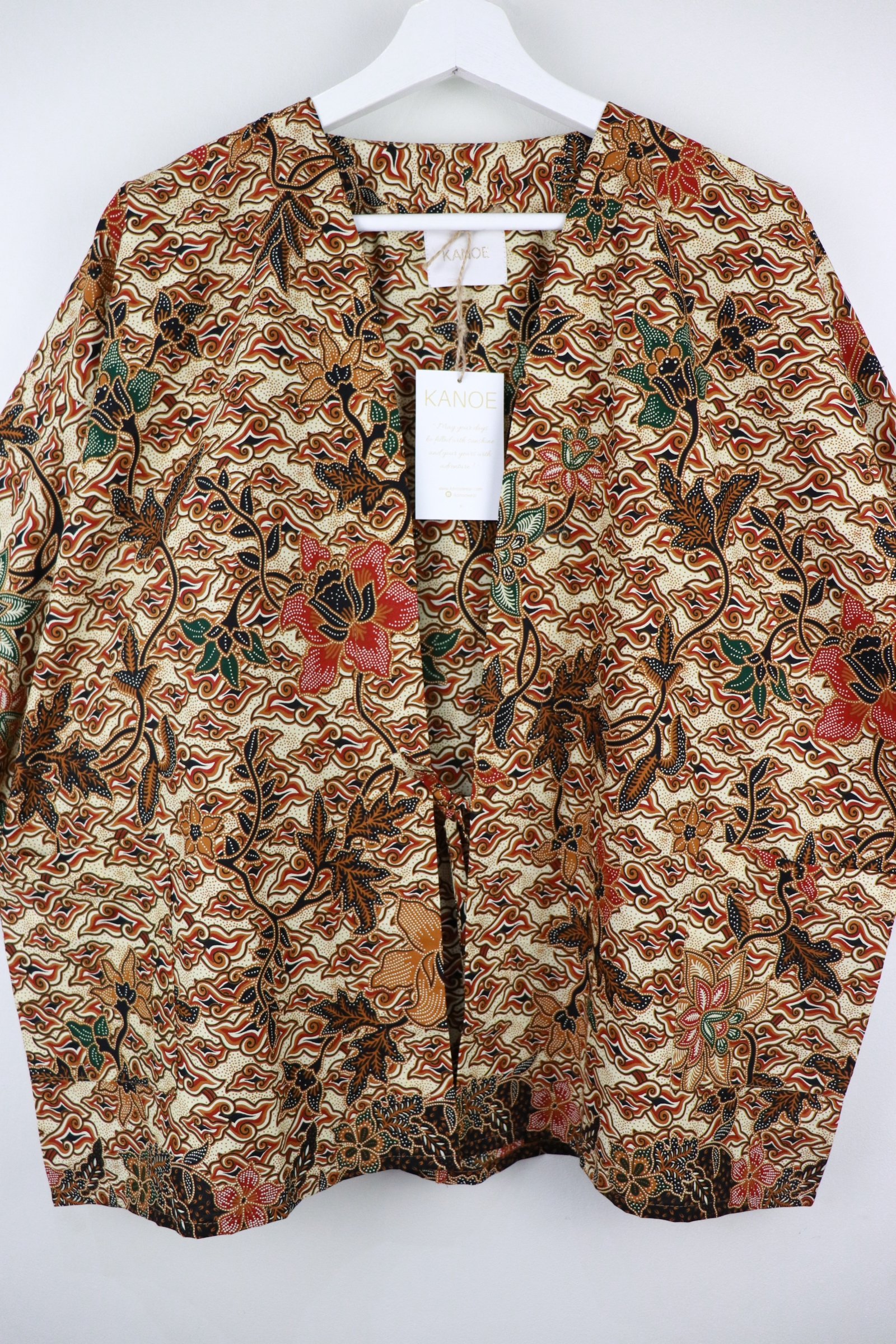 Batik Kimono Signature - Hiro (Black)