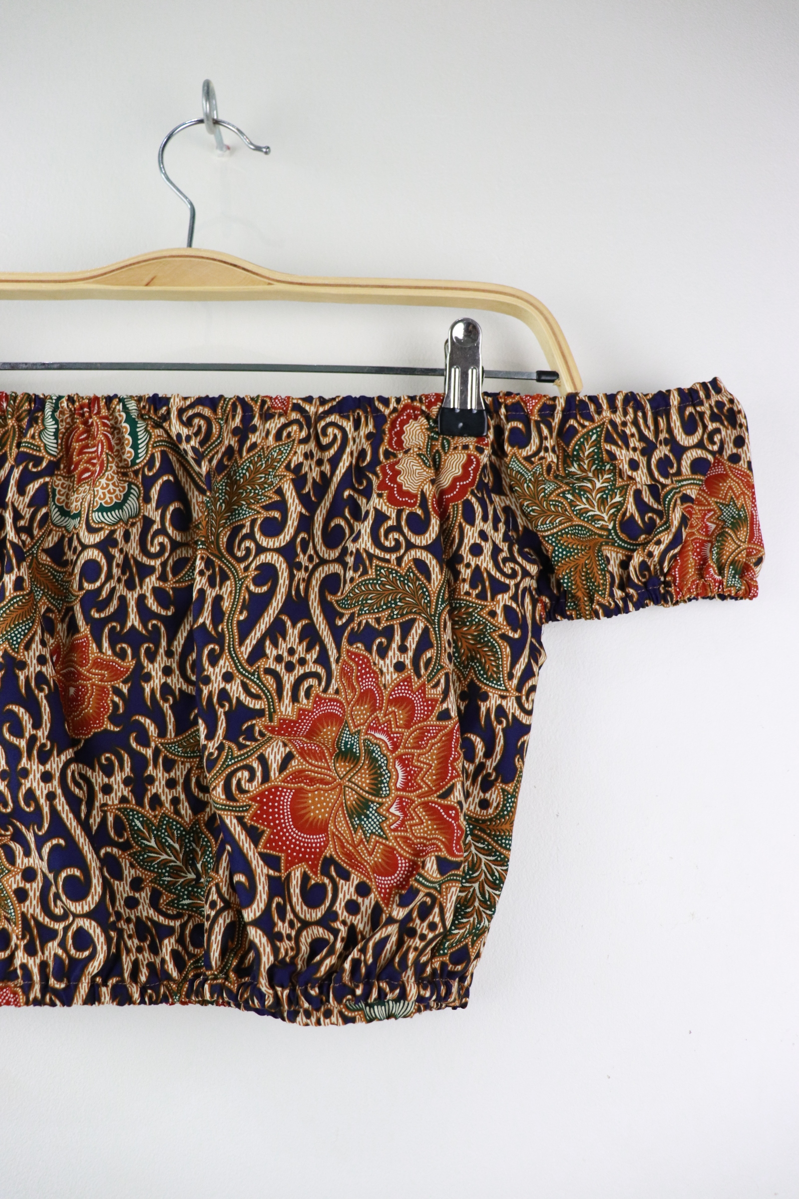 Lil Millie Cropped Top - Mardi (Blue)