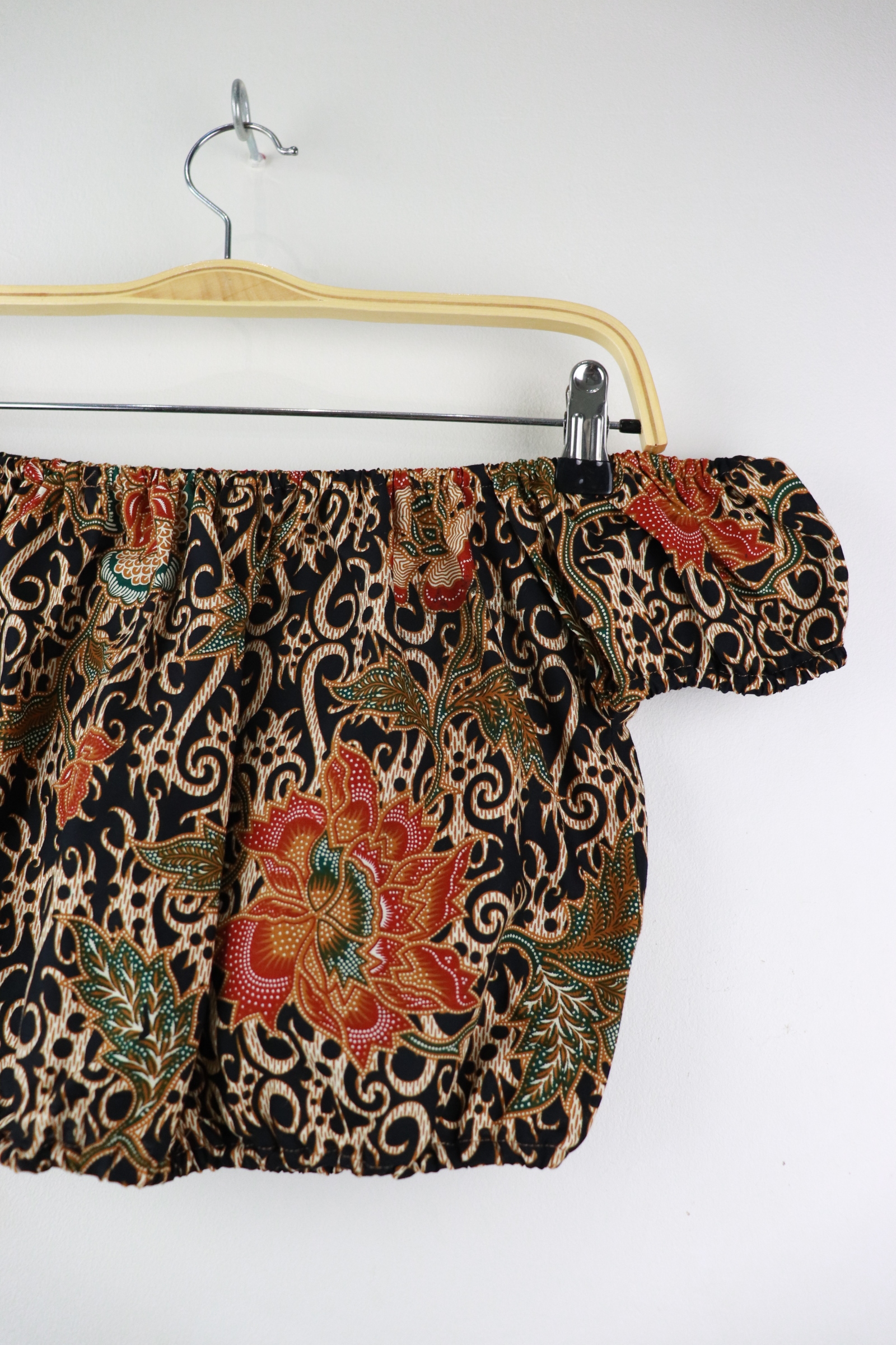 Lil Millie Cropped Top - Mardi (Black)