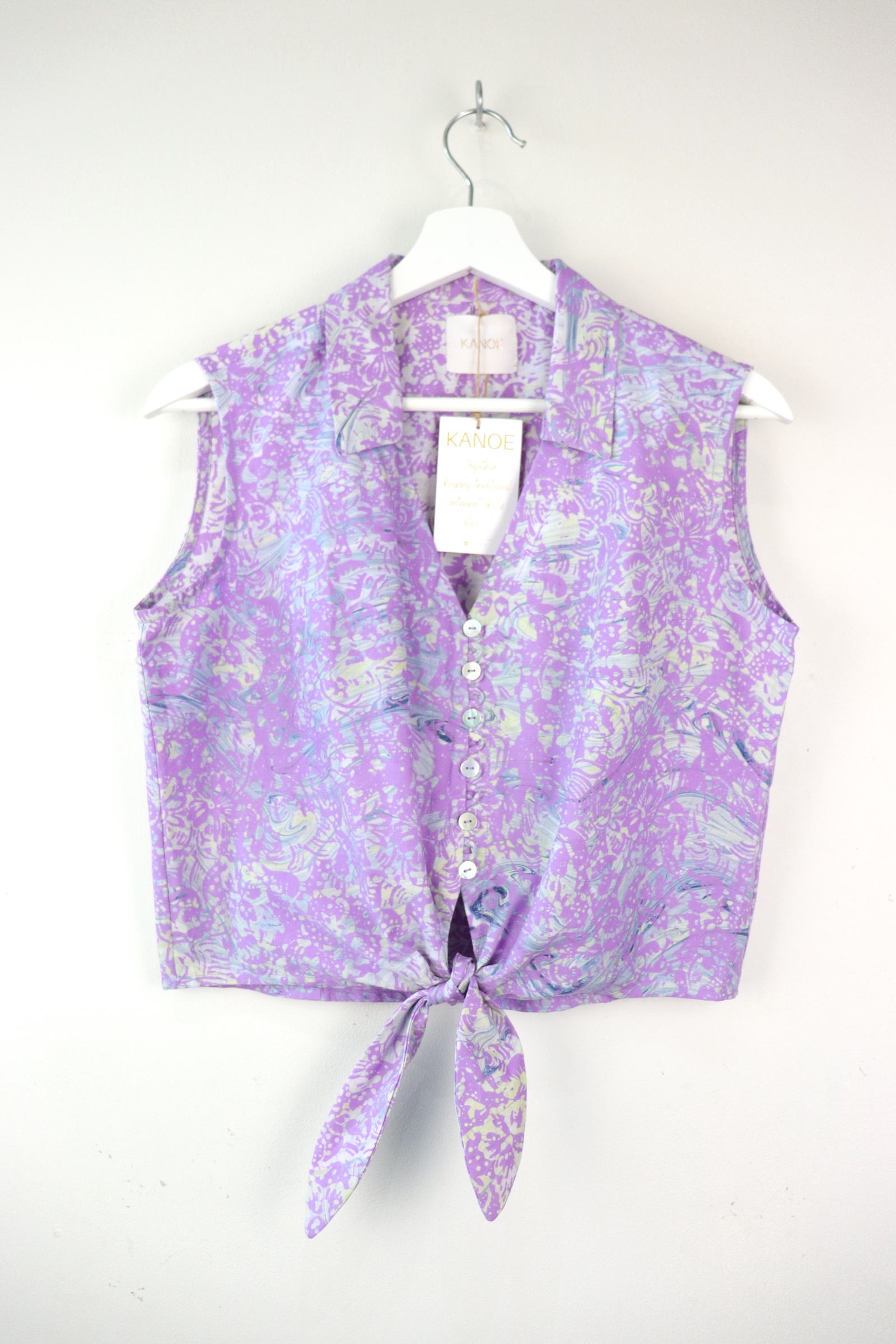 KANOE Classic Vintage Top - Miracle ( MY Handstamped Batik )
