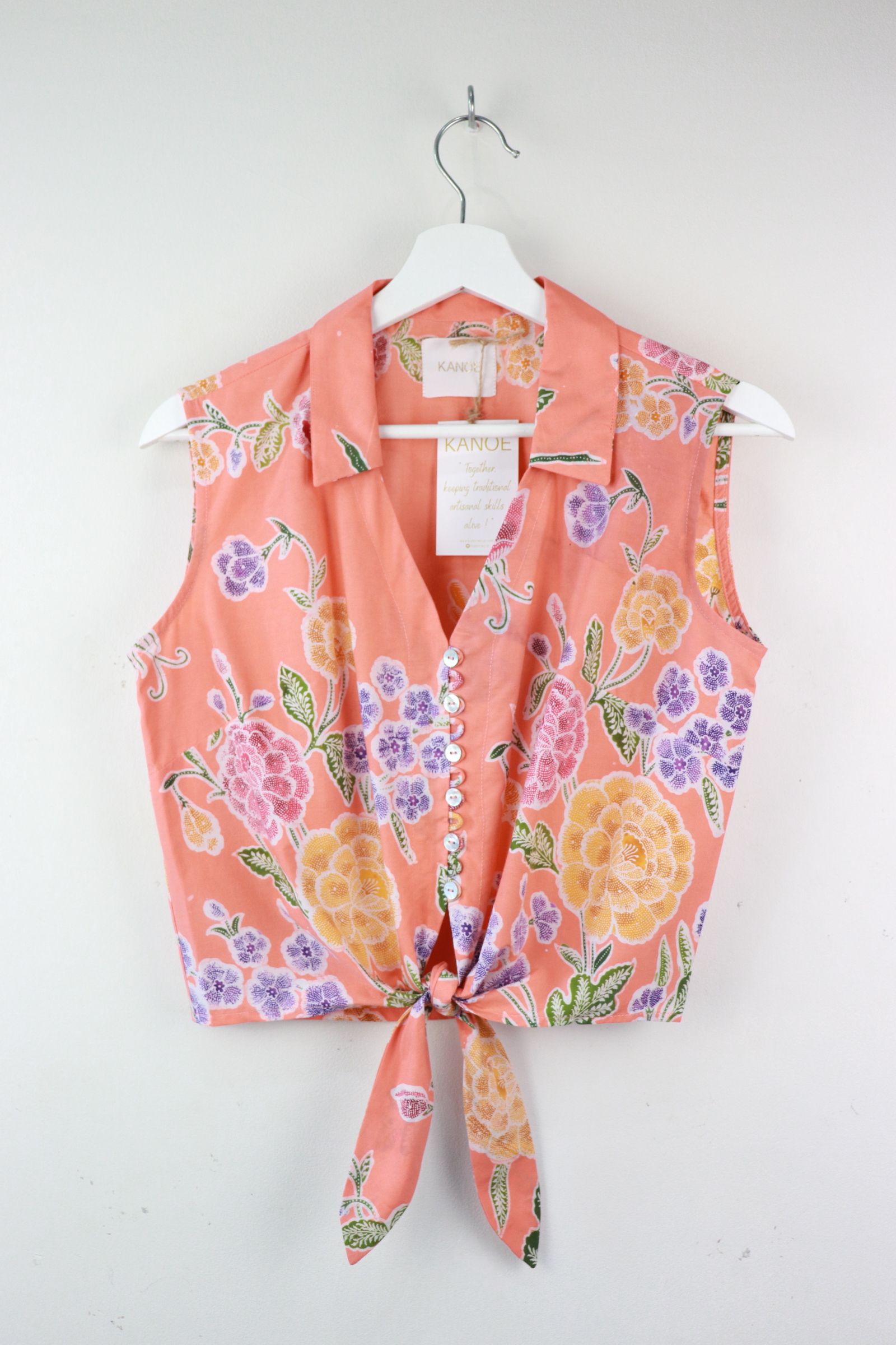 KANOE Classic Vintage Top - Abundant Life [Handstamped Batik]