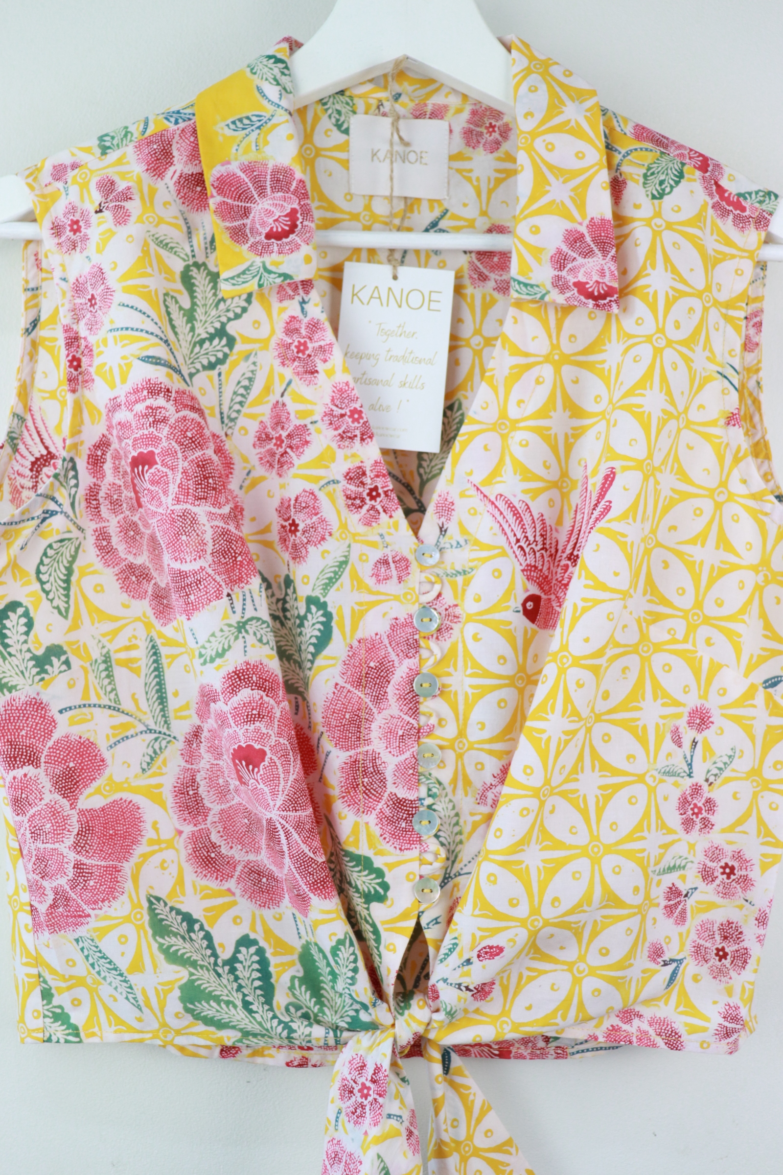 KANOE Classic Vintage Top - Shine [Handstamped Batik]