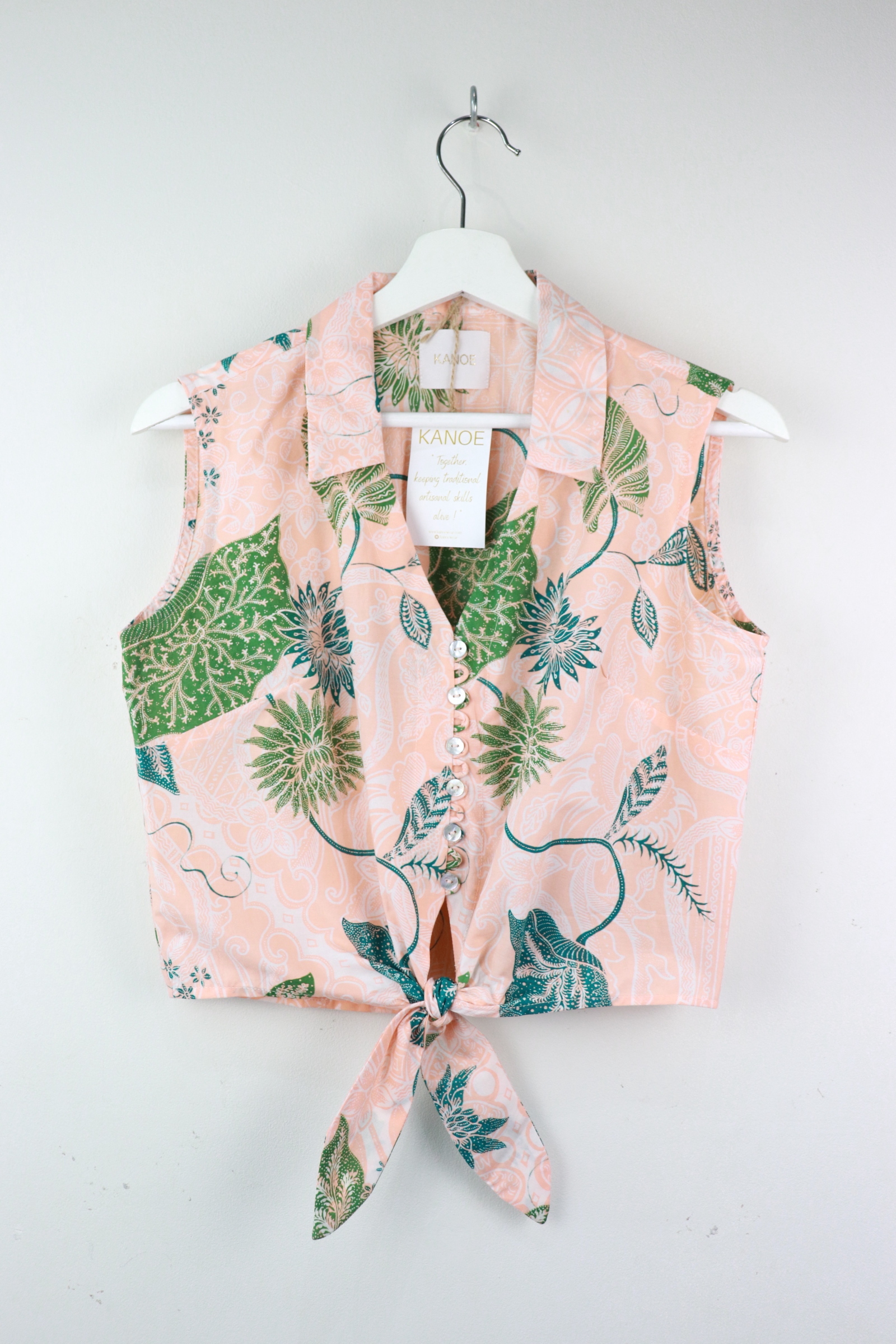 KANOE Classic Vintage Top - Growth [Handstamped Batik]