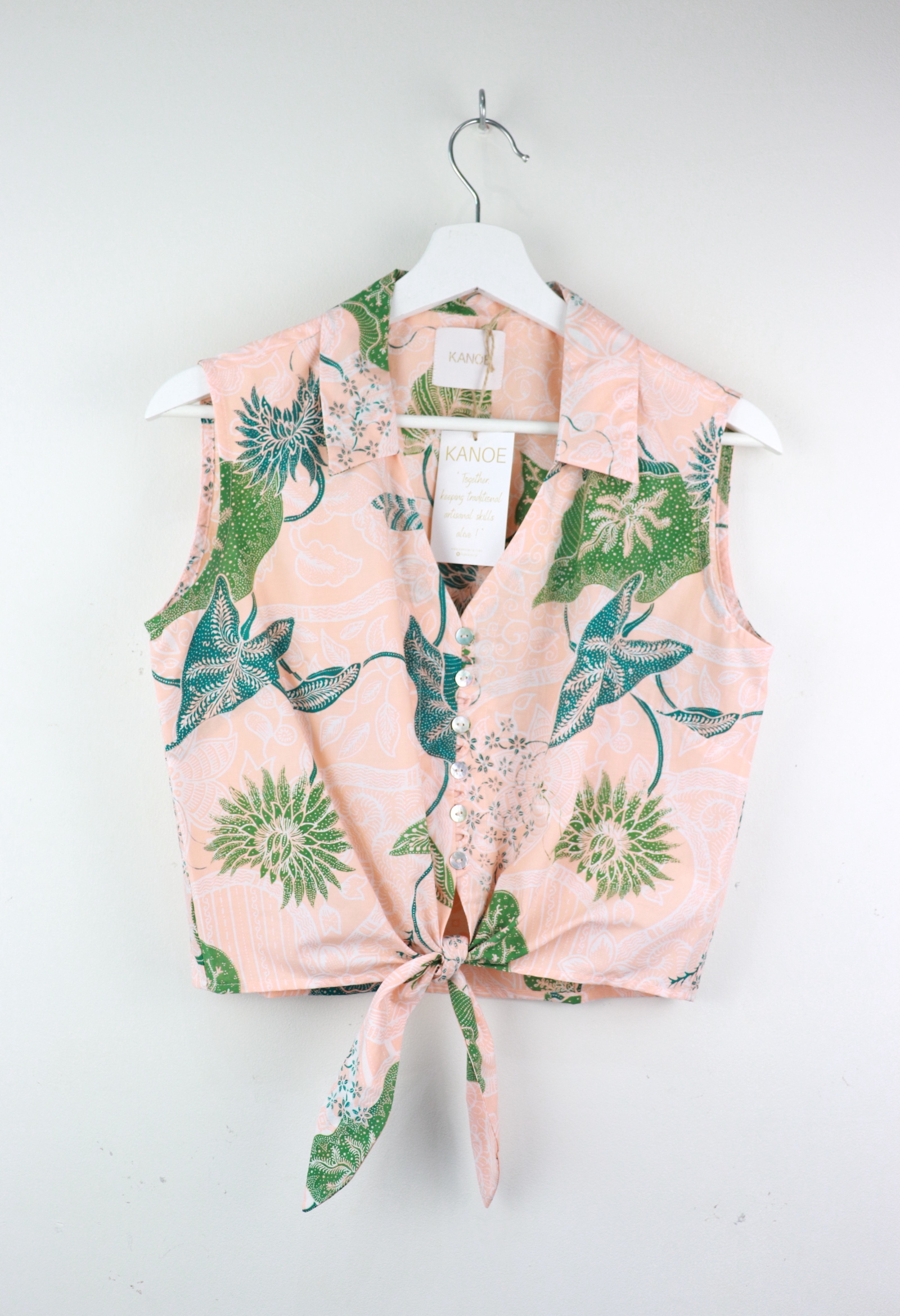 KANOE Classic Vintage Top - Patience [Handstamped Batik]