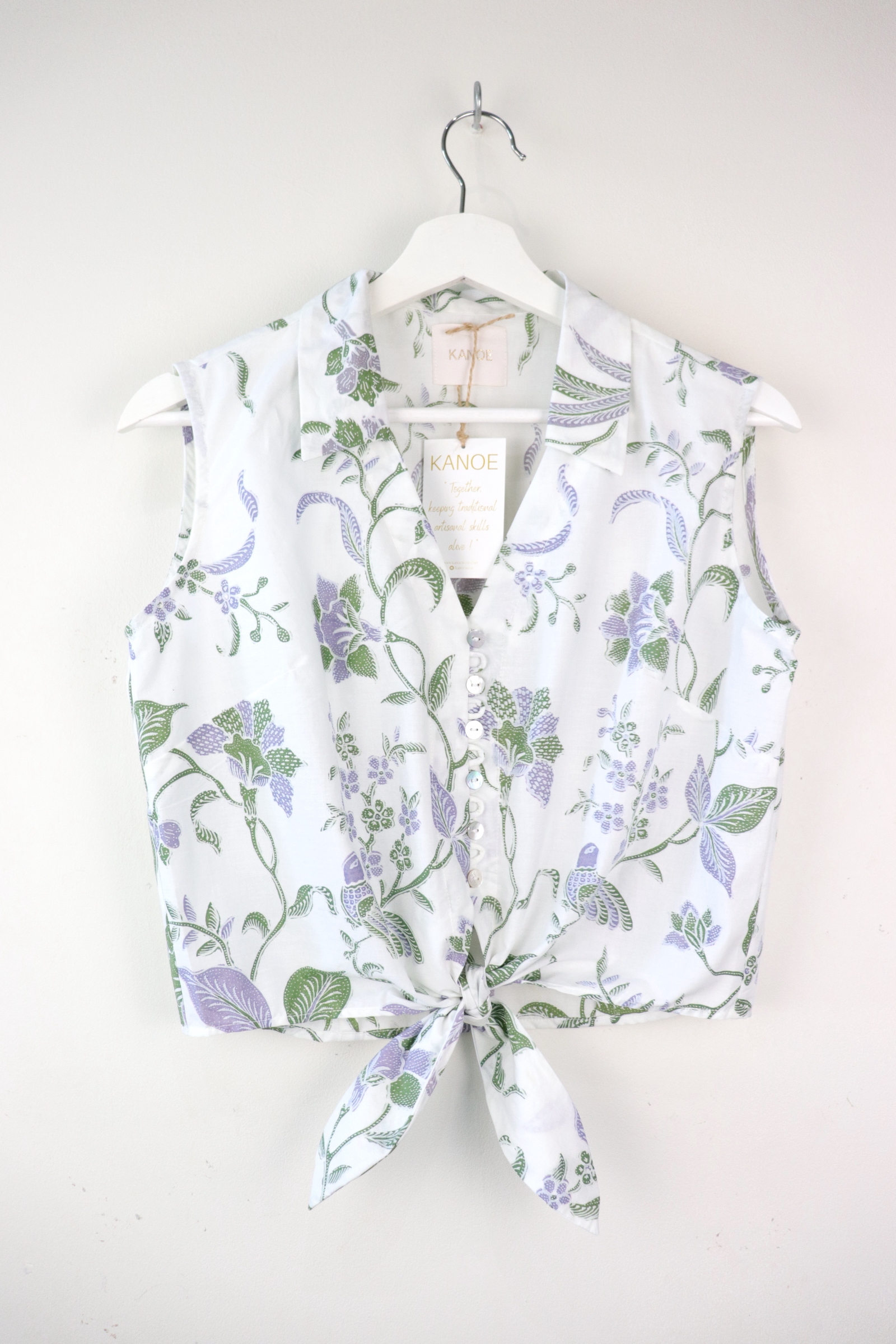 KANOE Classic Vintage Top - Glory [Handstamped Batik]