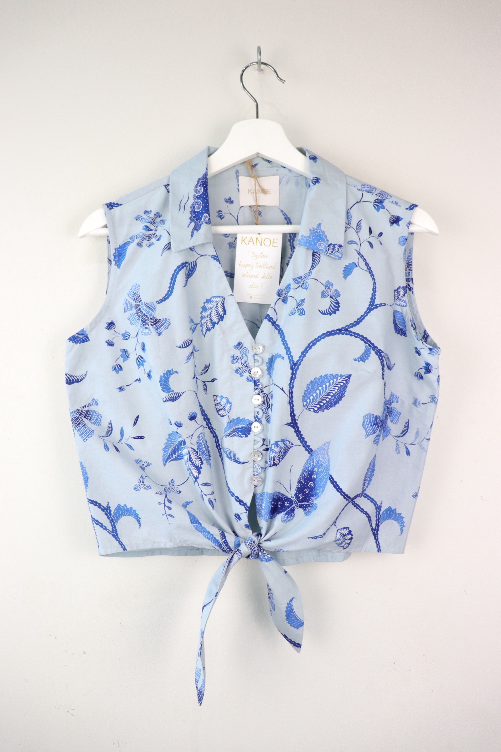 KANOE Classic Vintage Top - Blessings [Handstamped Batik]