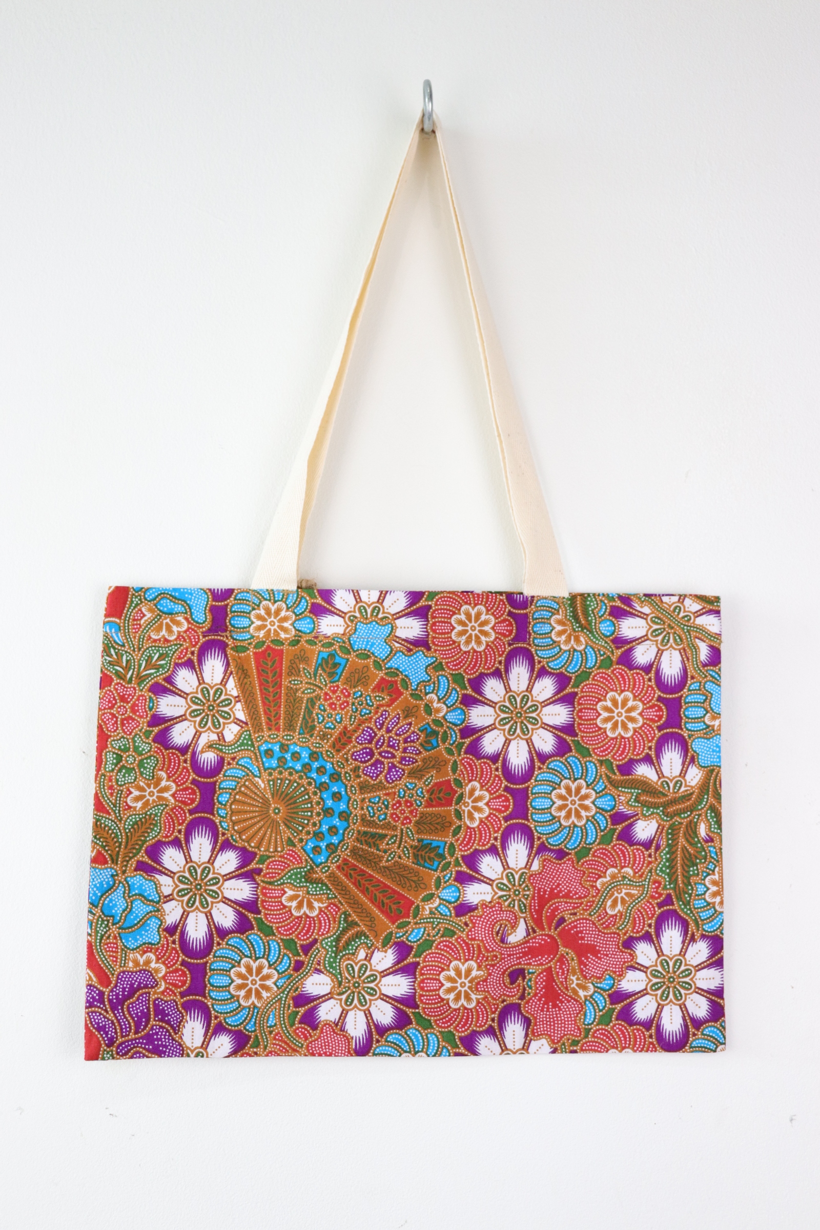 Mini Batik Totebag - Sakura Delight