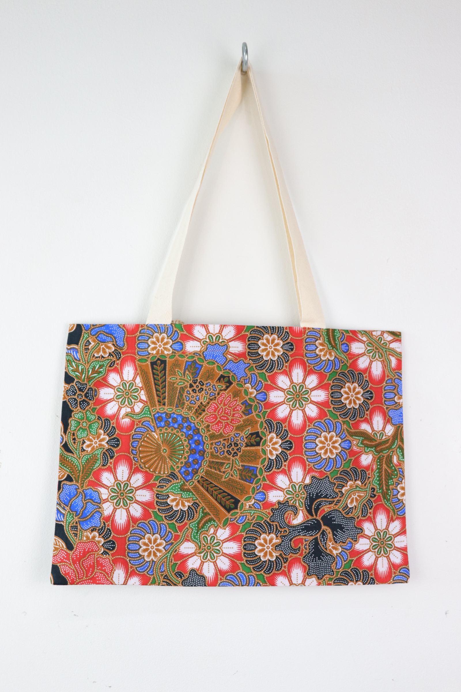 Mini Batik Totebag - Sakura Charm