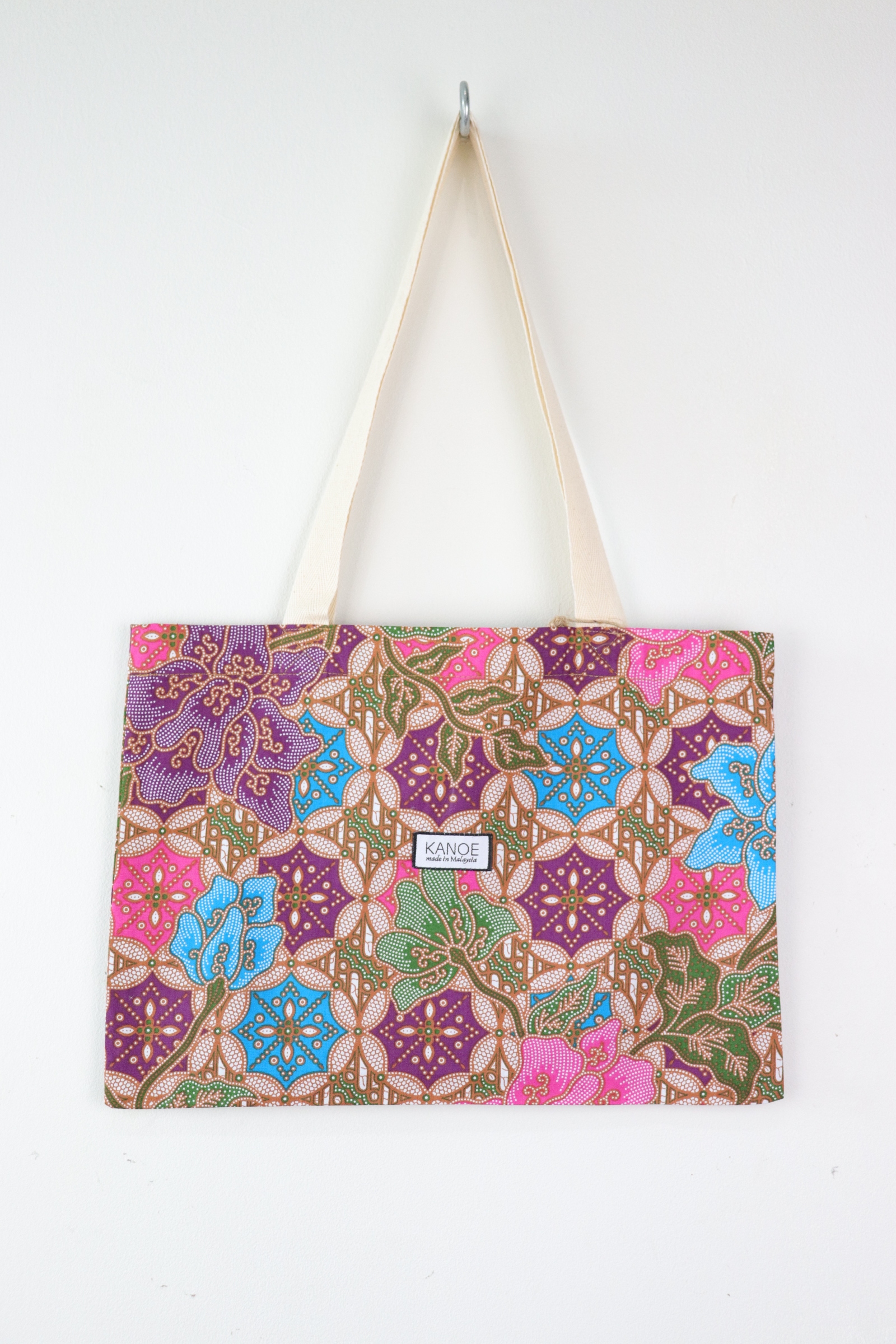 Mini Batik Totebag - Rosy Azure