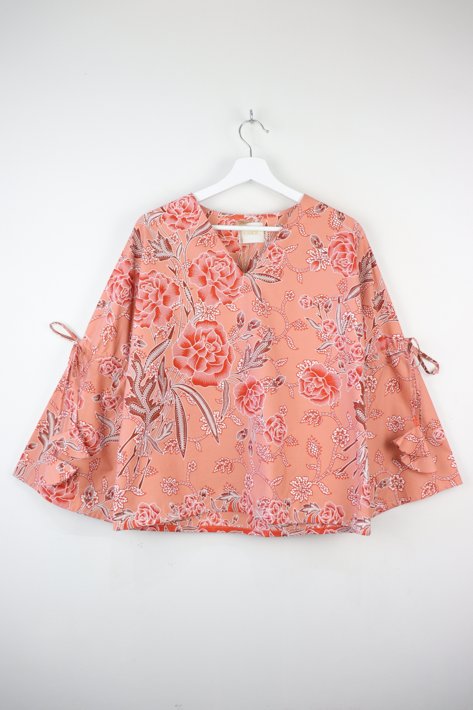 Klassik Batik Top - Bright Peach