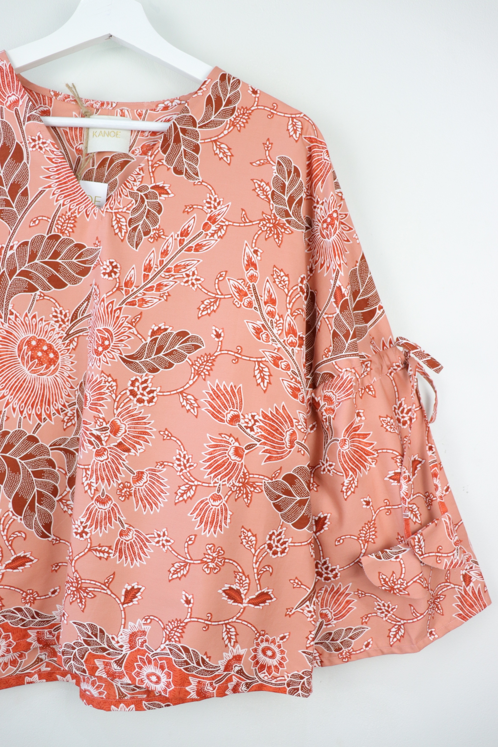 Klassik Batik Top - Peach Wonder