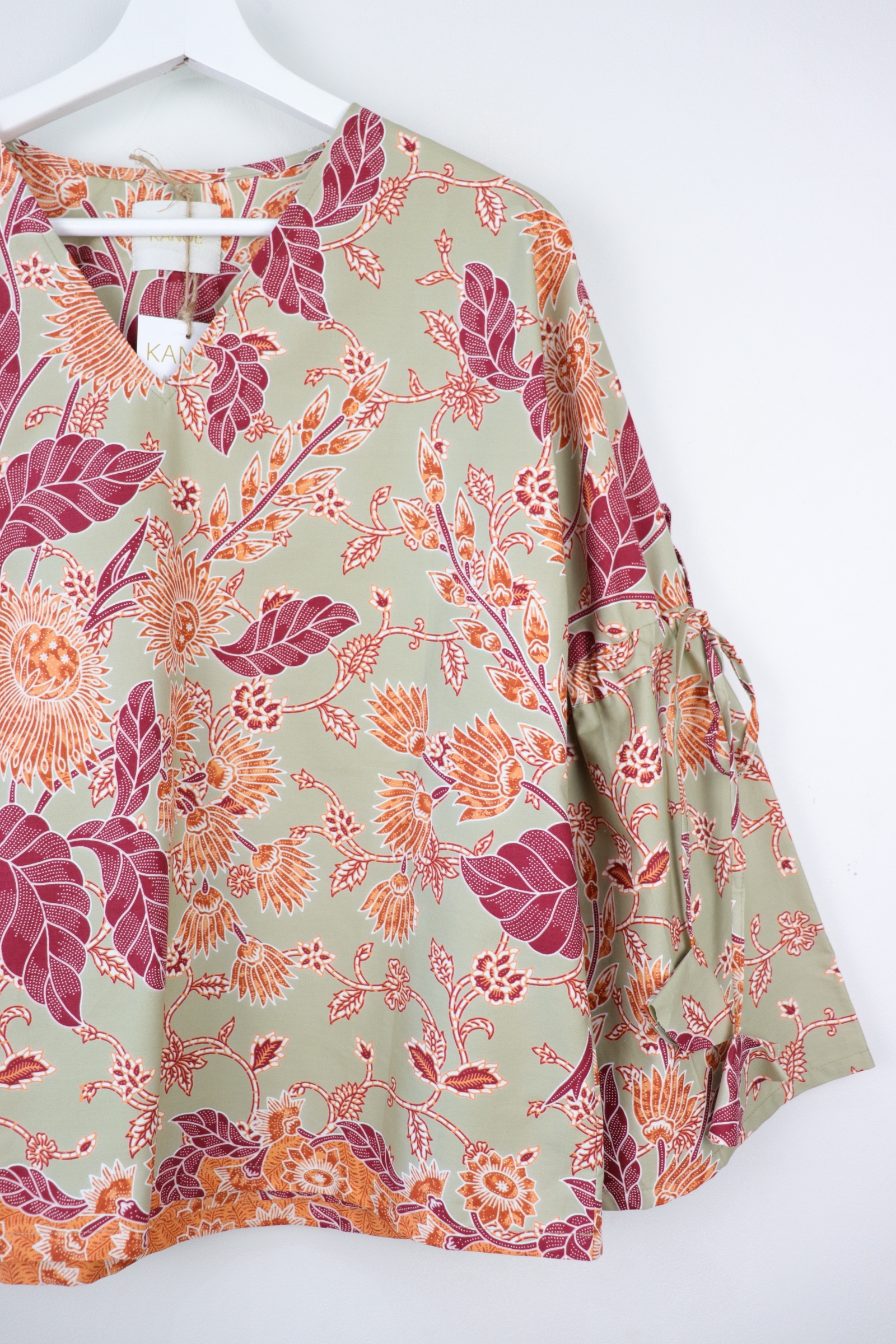 Klassik Batik Top - Ginger Flower