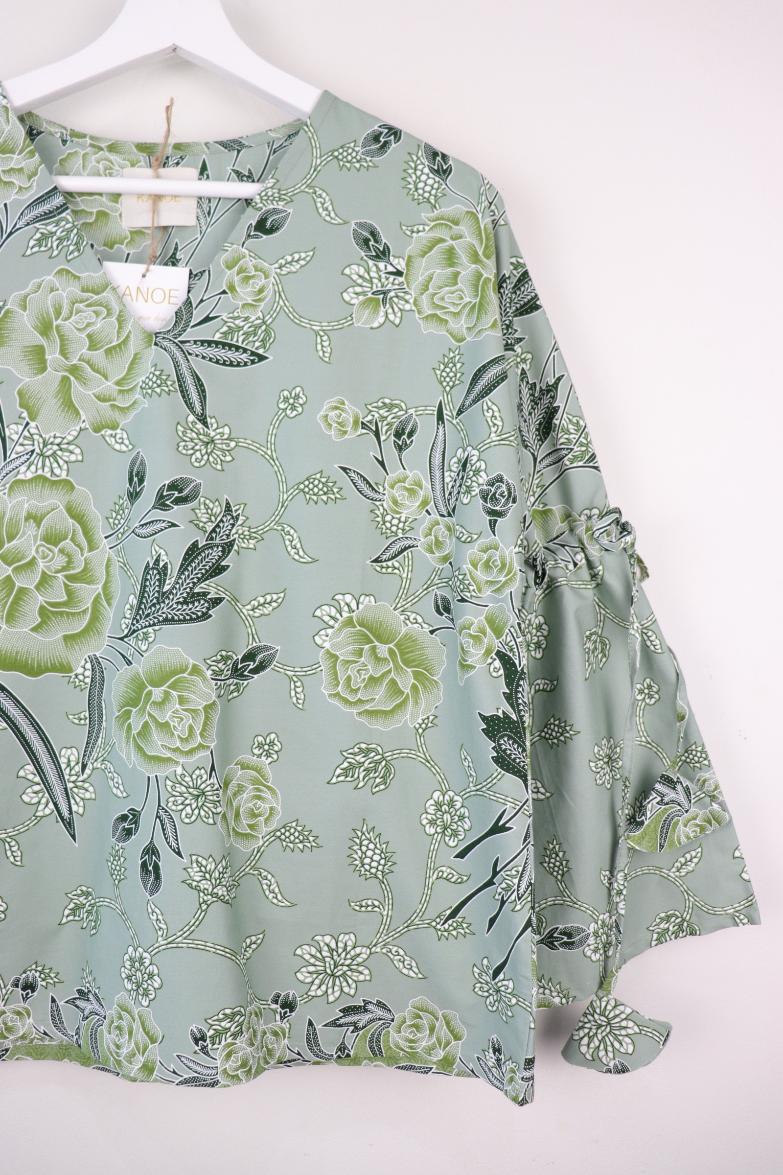 Klassik Batik Top - Thalia Teal