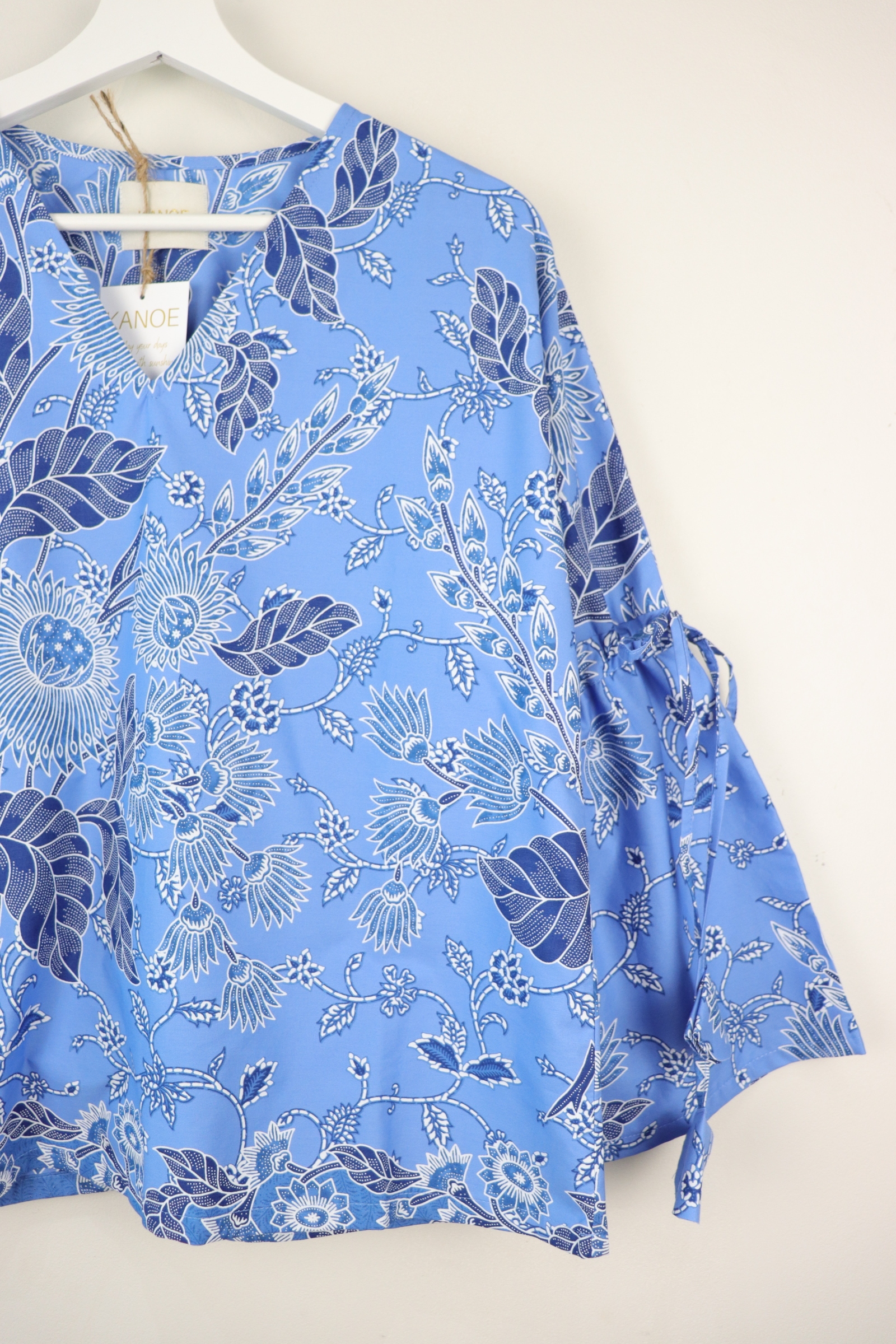 Klassik Batik Top - Cool Bleu
