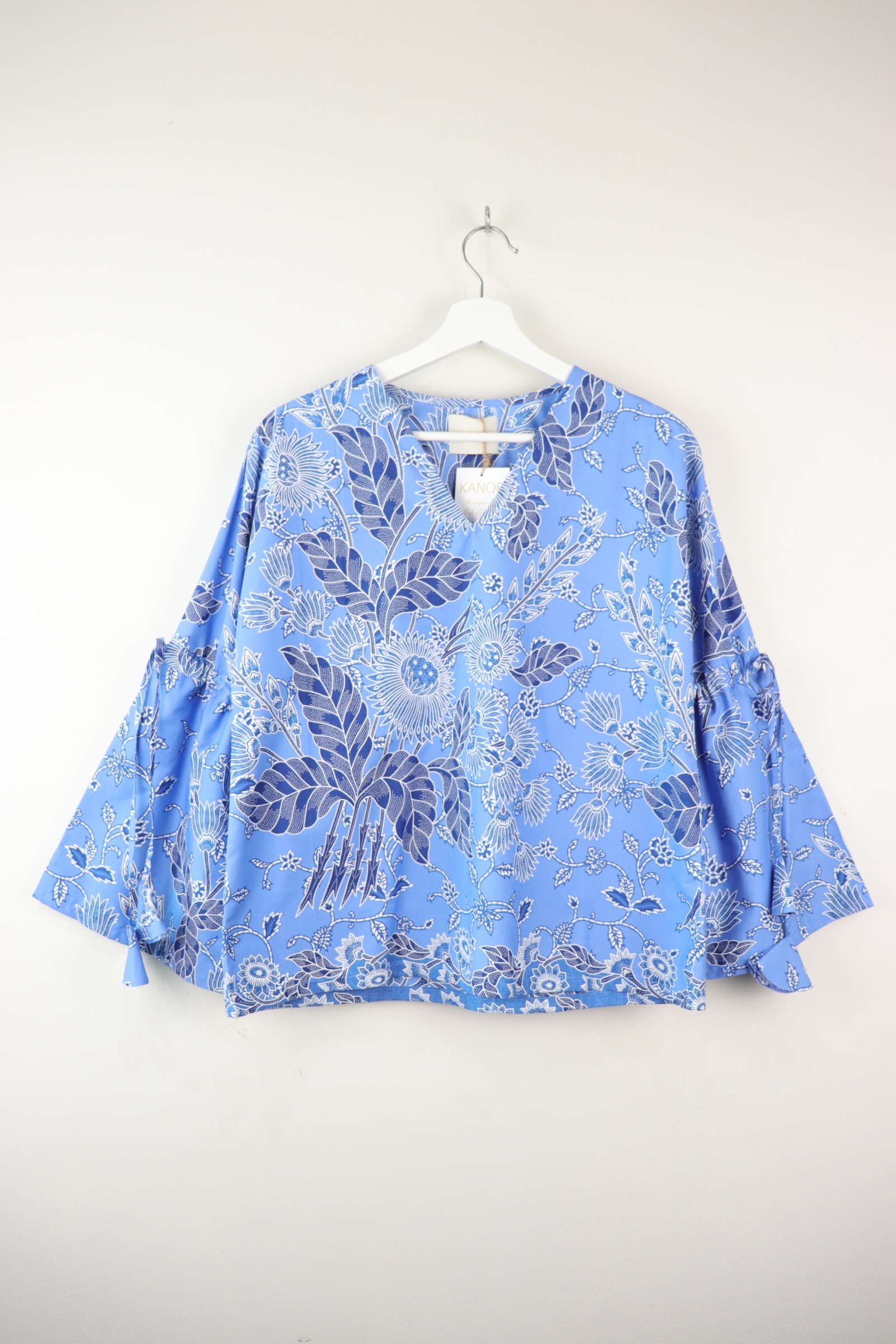 Klassik Batik Top - Cool Bleu