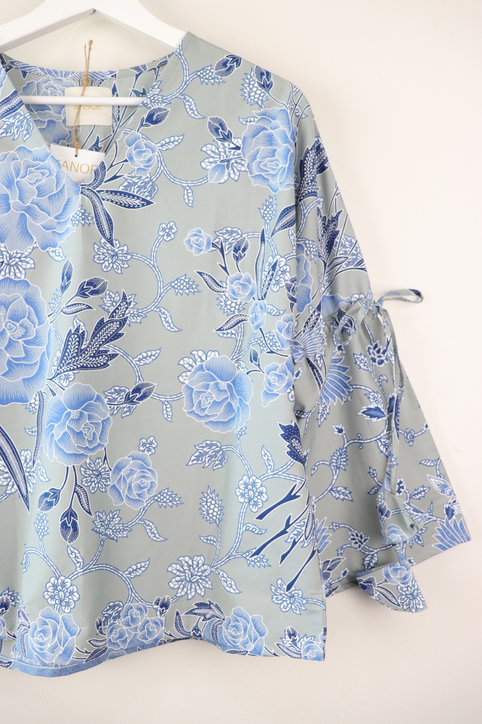 Klassik Batik Top - Rest Bleu