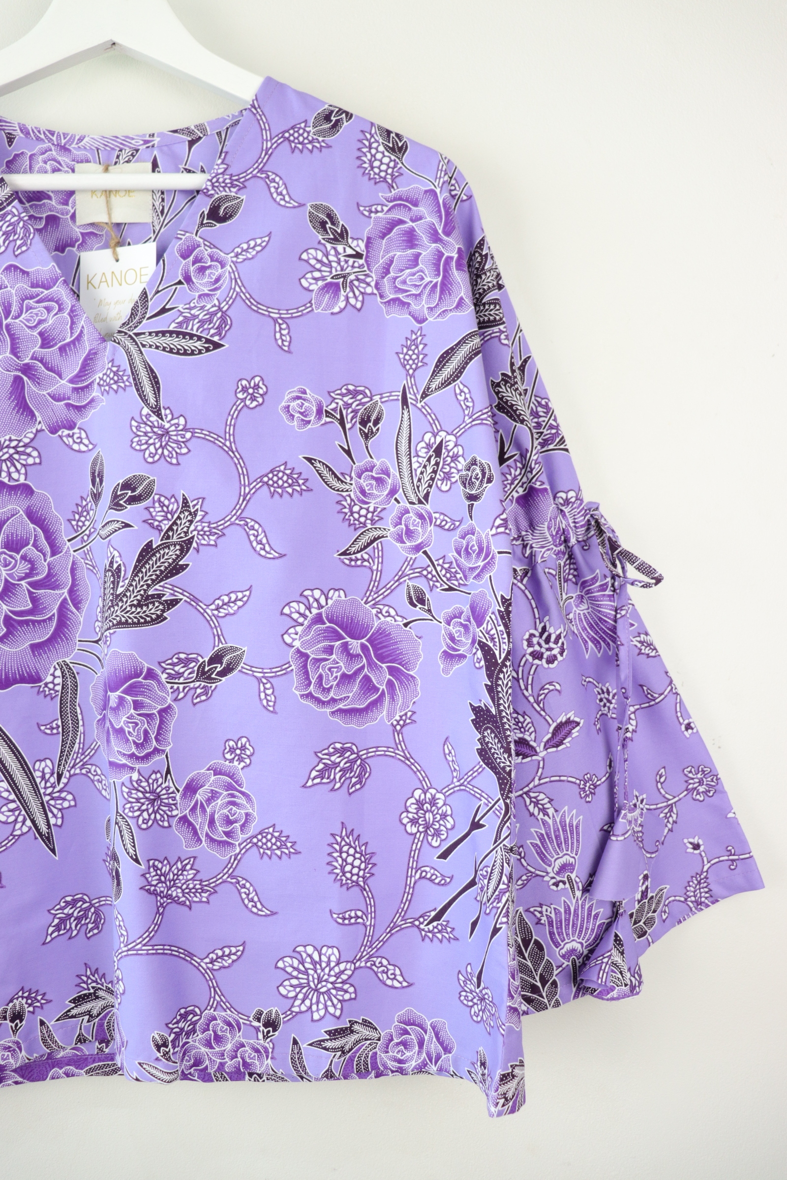 Klassik Batik Top - Taro Shine