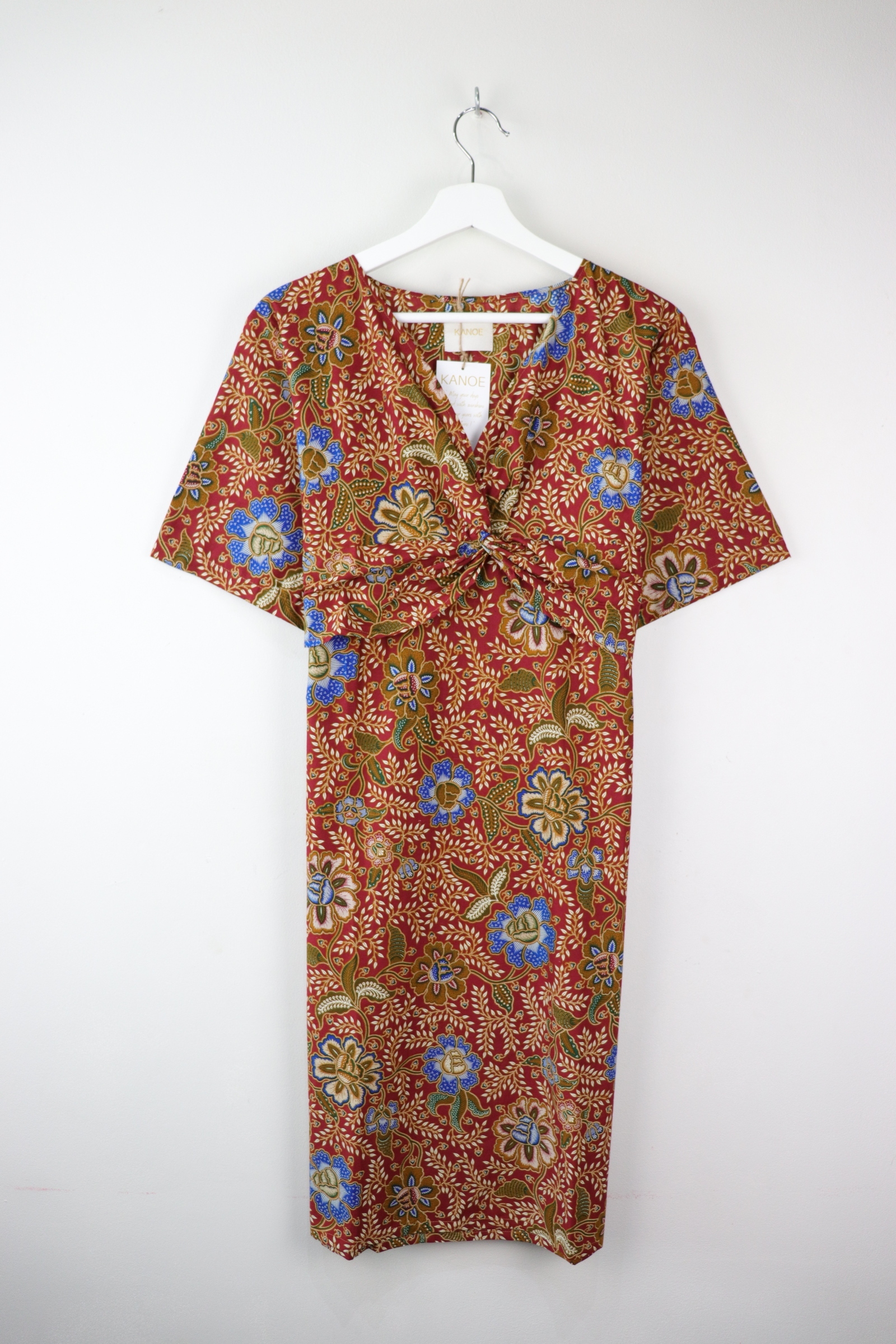 Twisted Front Dress - Scarlet Heart
