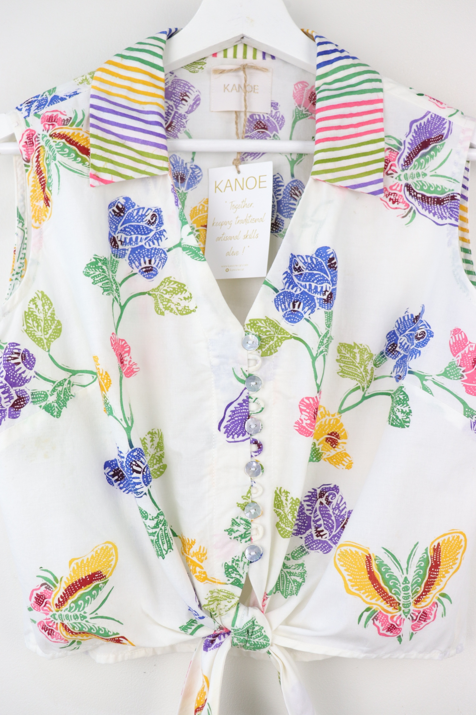 KANOE Classic Vintage Top - Promise Keeper [Handstamped Batik]