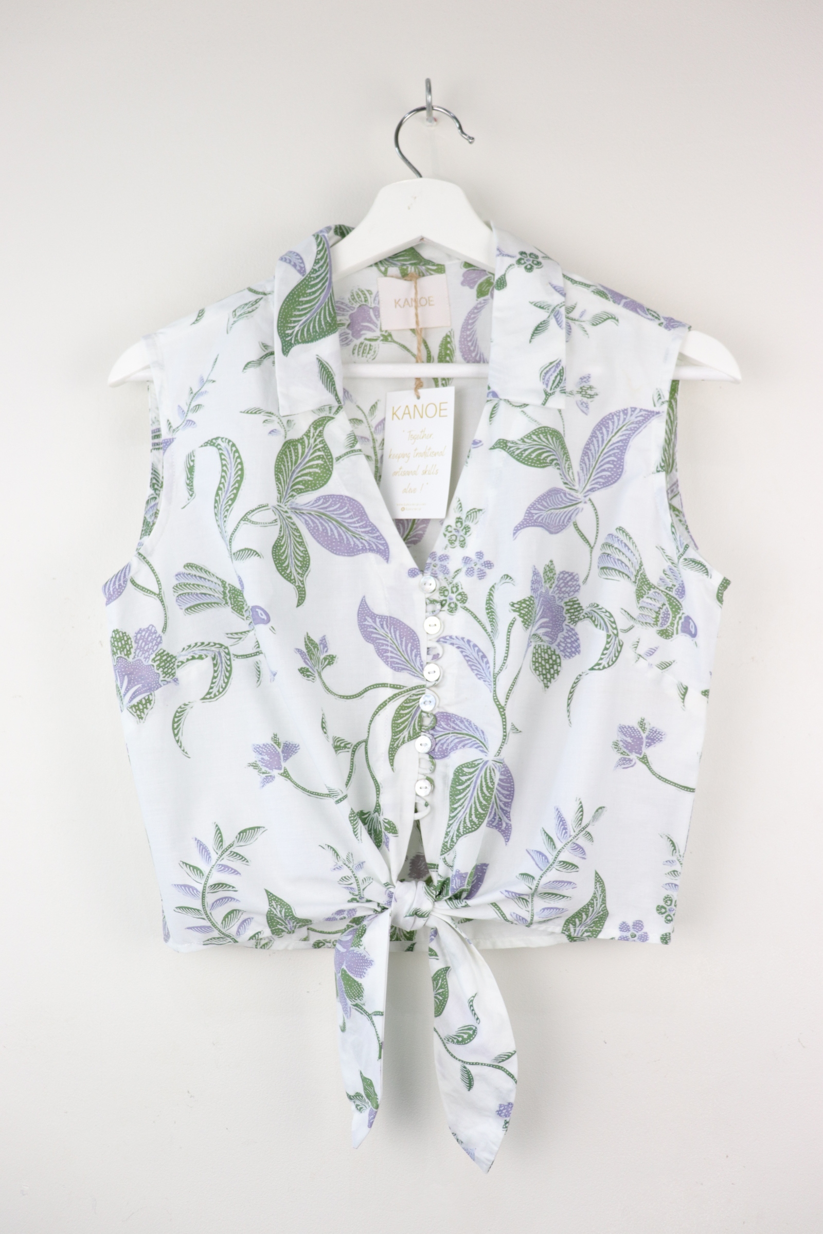 KANOE Classic Vintage Top - Amazing Grace [Handstamped Batik]