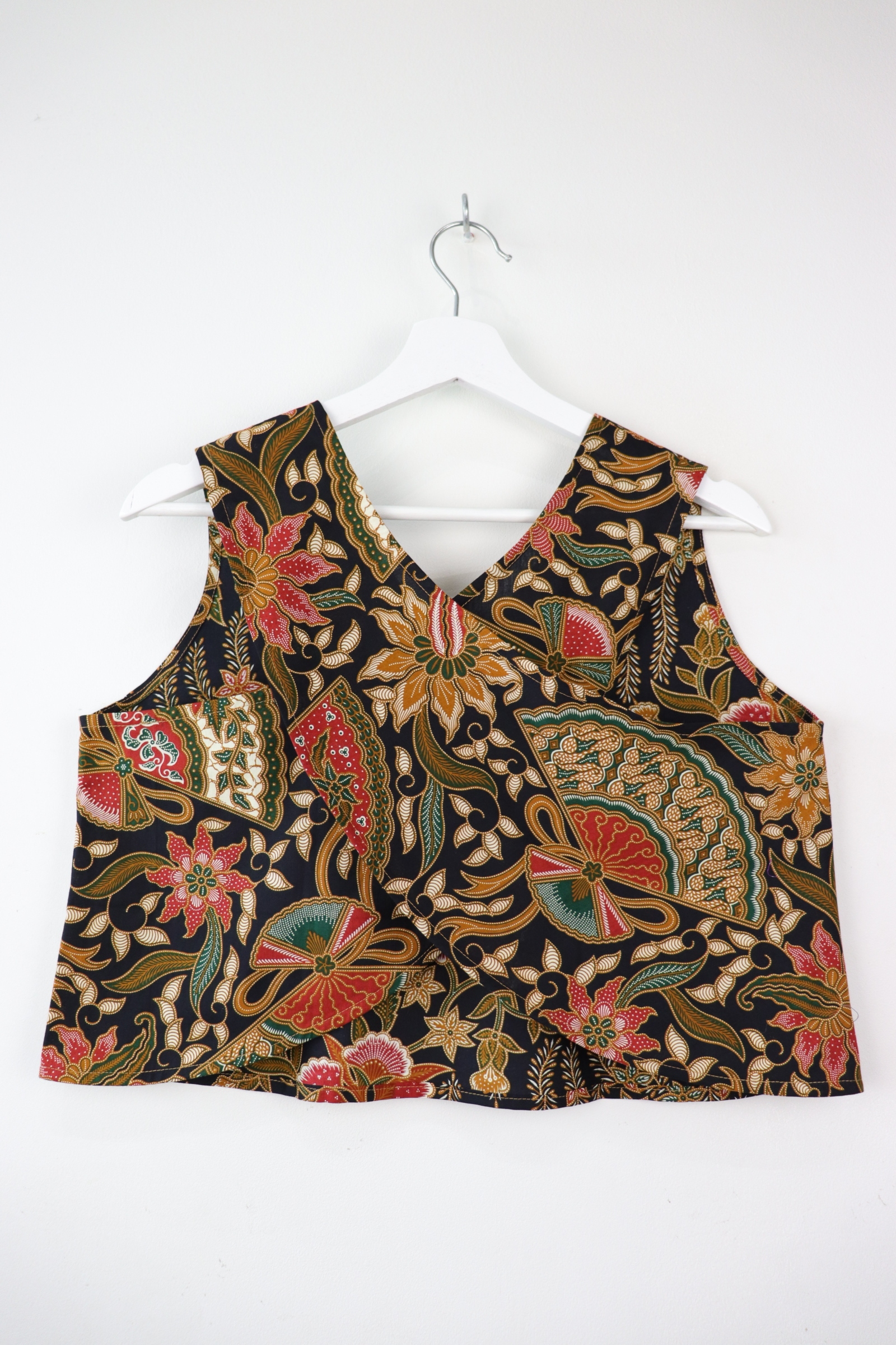 Two-Tone Napkin Batik Top - Choki-Choki (M)