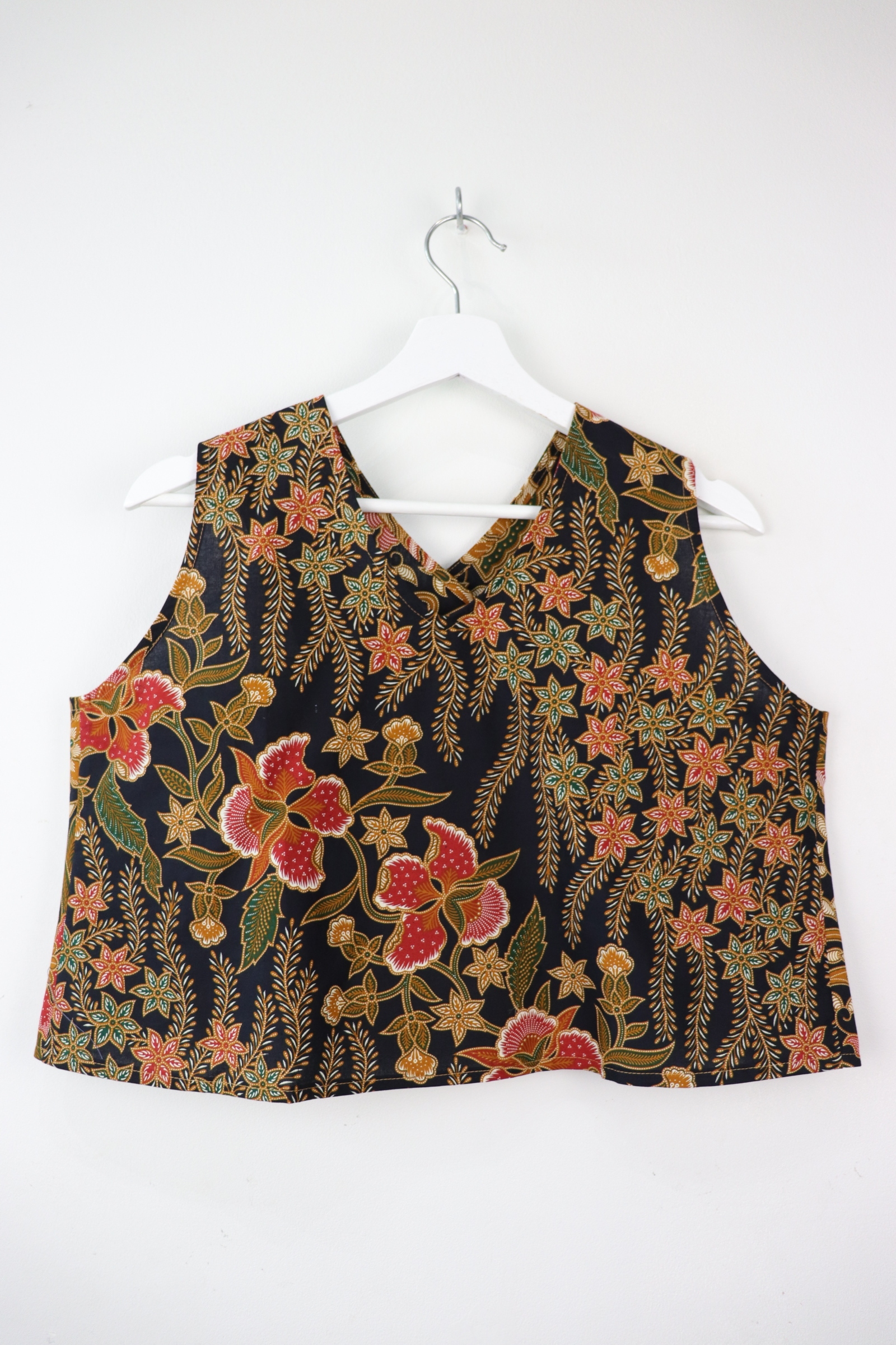 Two-Tone Napkin Batik Top - Choki-Choki (M)