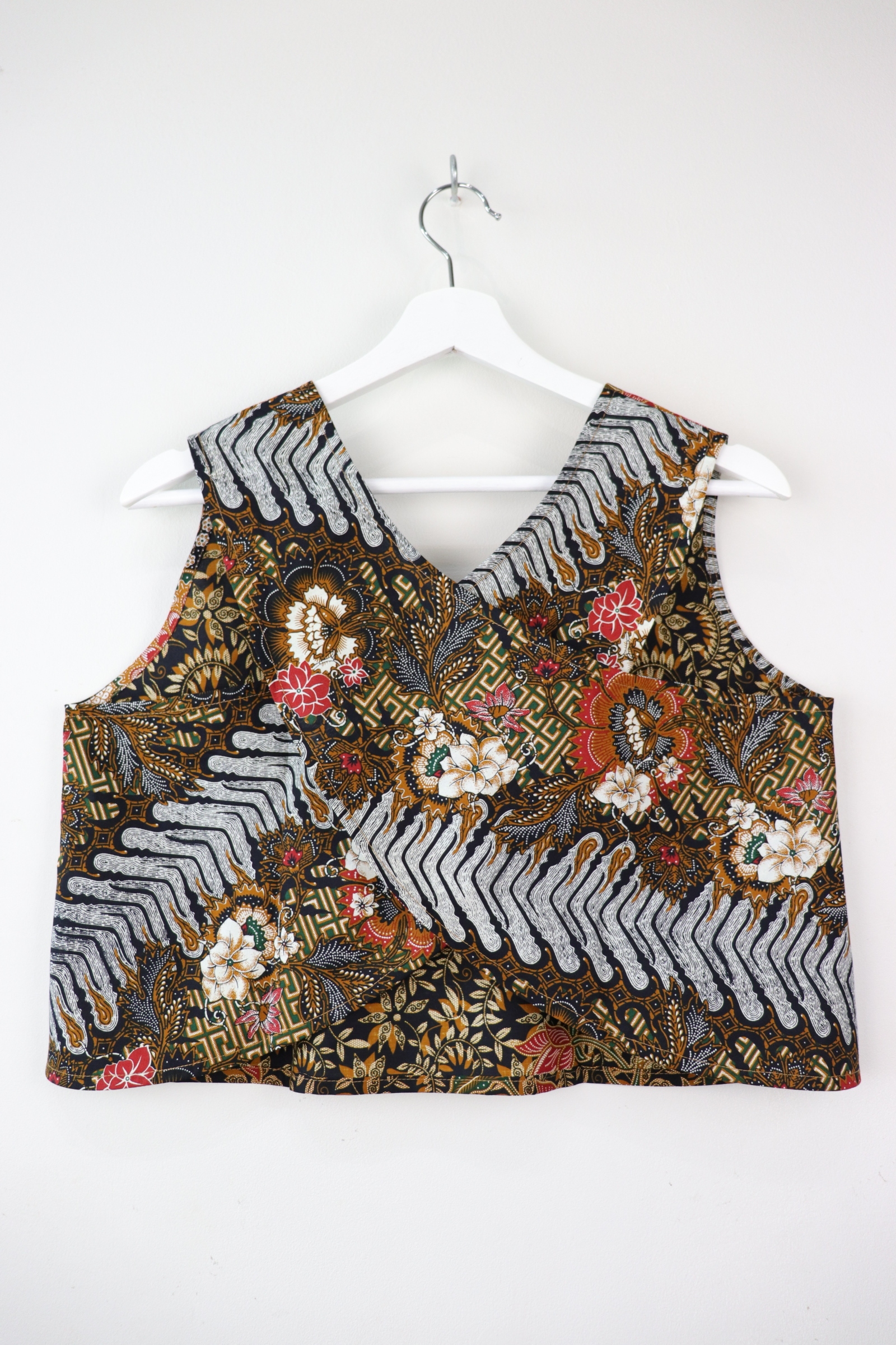 Two-Tone Napkin Batik Top - Kue Kosui (M)