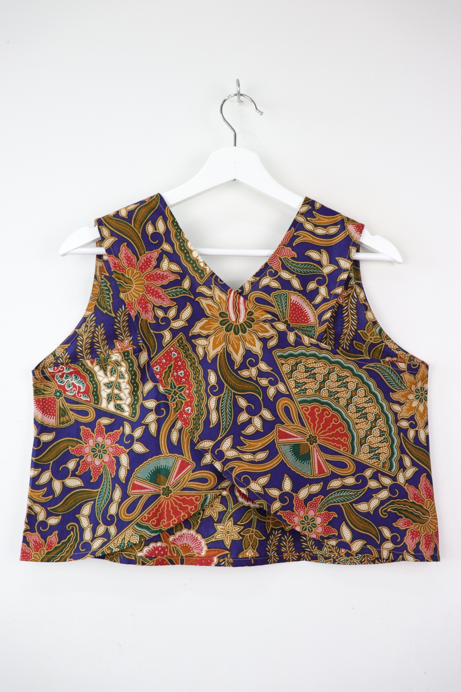 Two-Tone Napkin Batik Top - Pulut Inti (M)