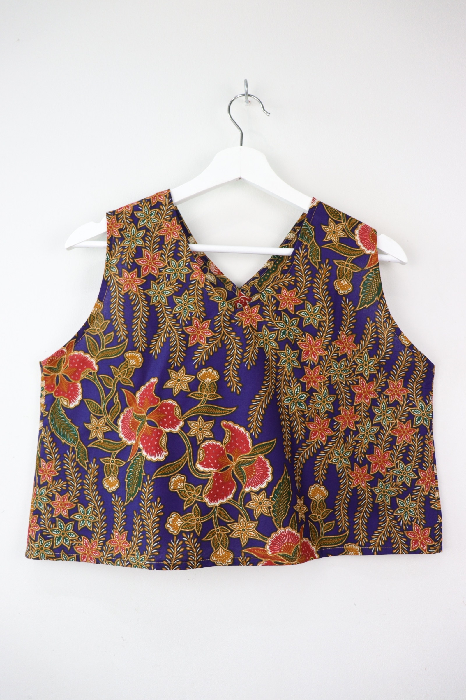 Two-Tone Napkin Batik Top - Pulut Inti (M)
