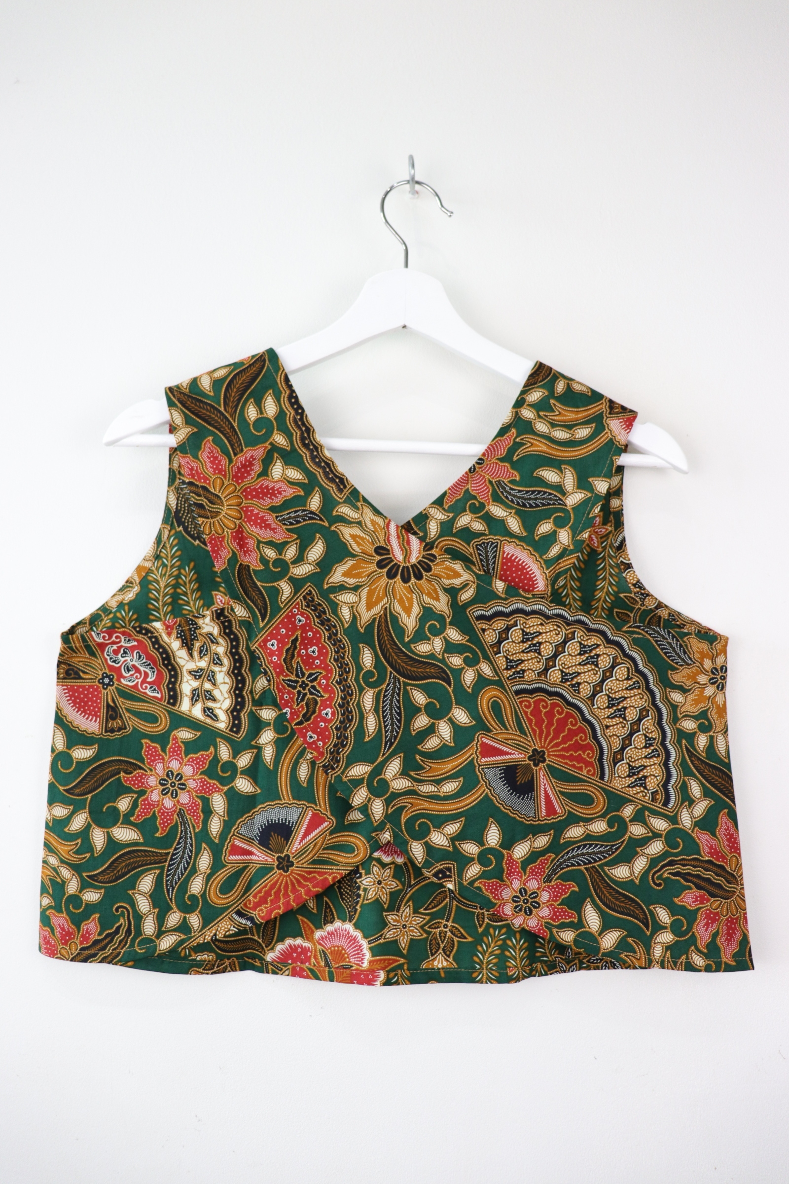 Two-Tone Napkin Batik Top - Kue Pelita (M)