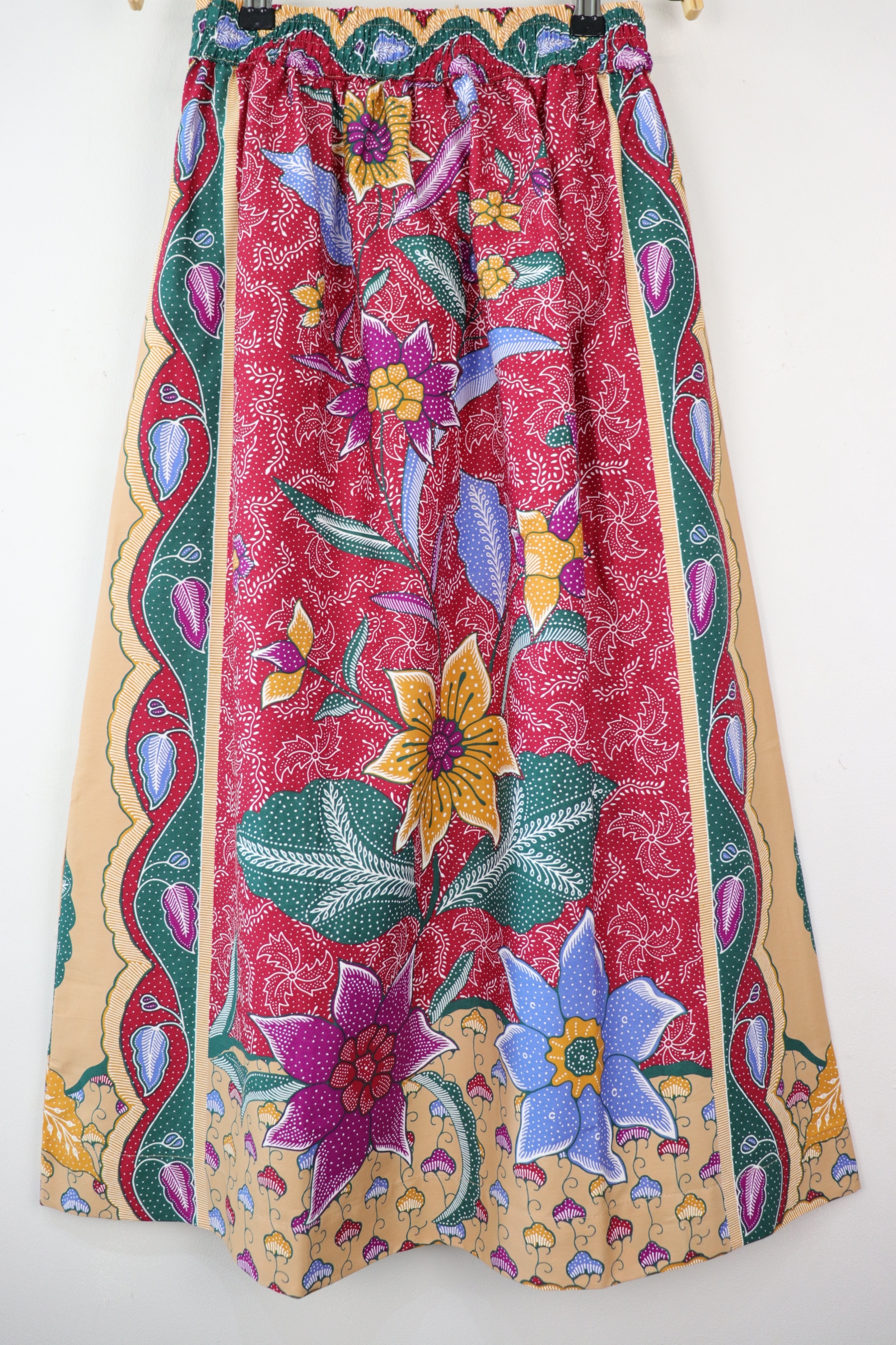 Batik Maxi Skirt - Macaron Heaven (S)