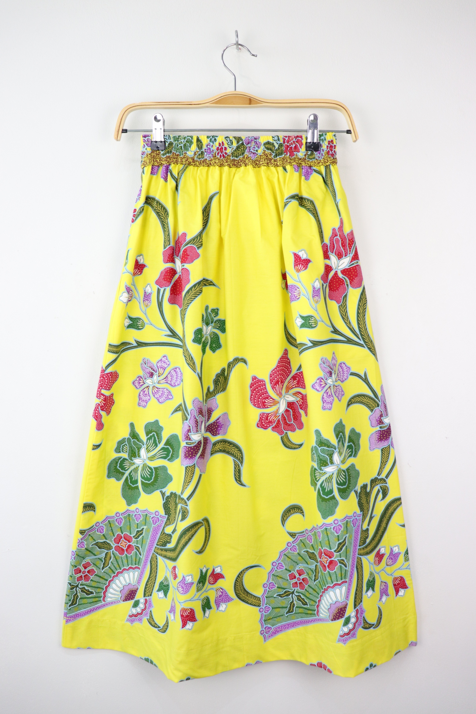Batik Maxi Skirt - Lemoncello (S/M/L)