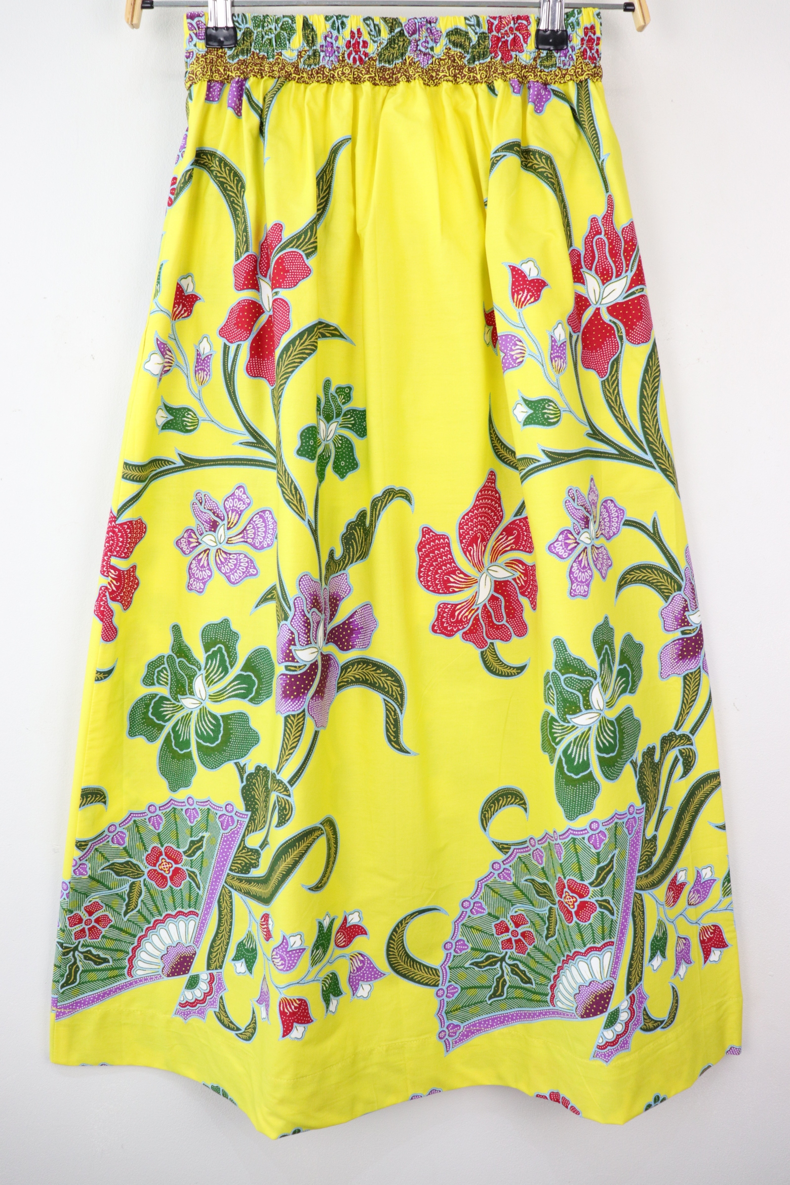 Batik Maxi Skirt - Lemoncello (S/M/L)