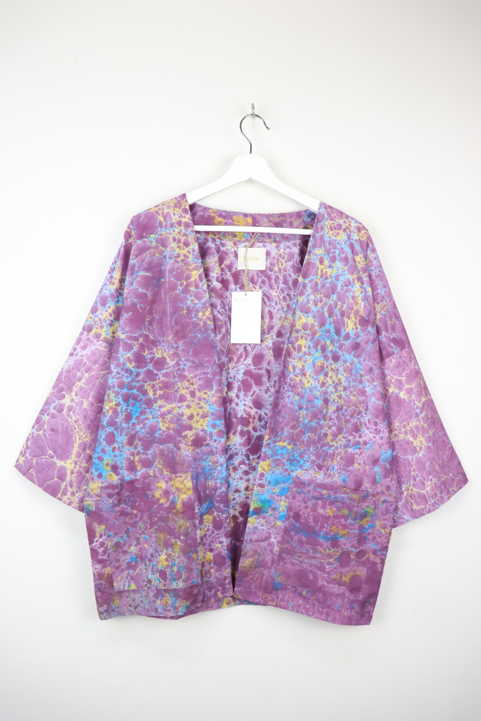 Batik Kimono Basic - Fluffy Plums [ Handmade ]