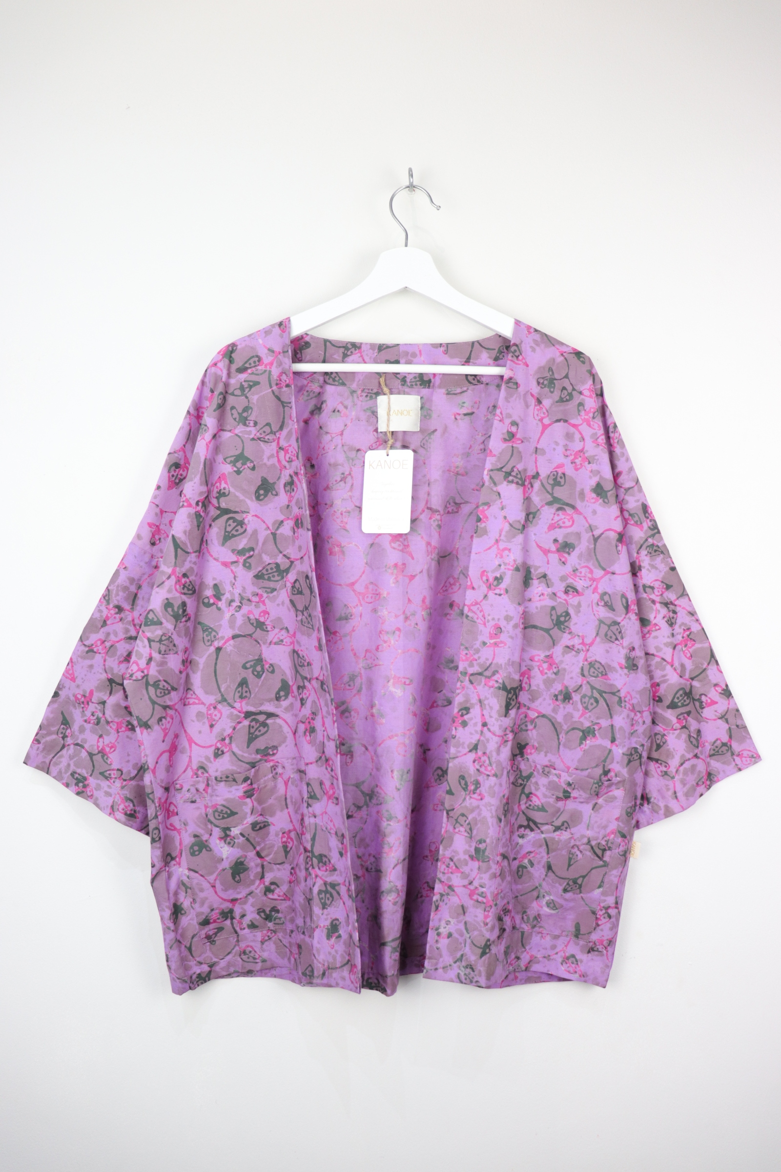 Batik Kimono Basic - Grape Jelly [ Handmade ]