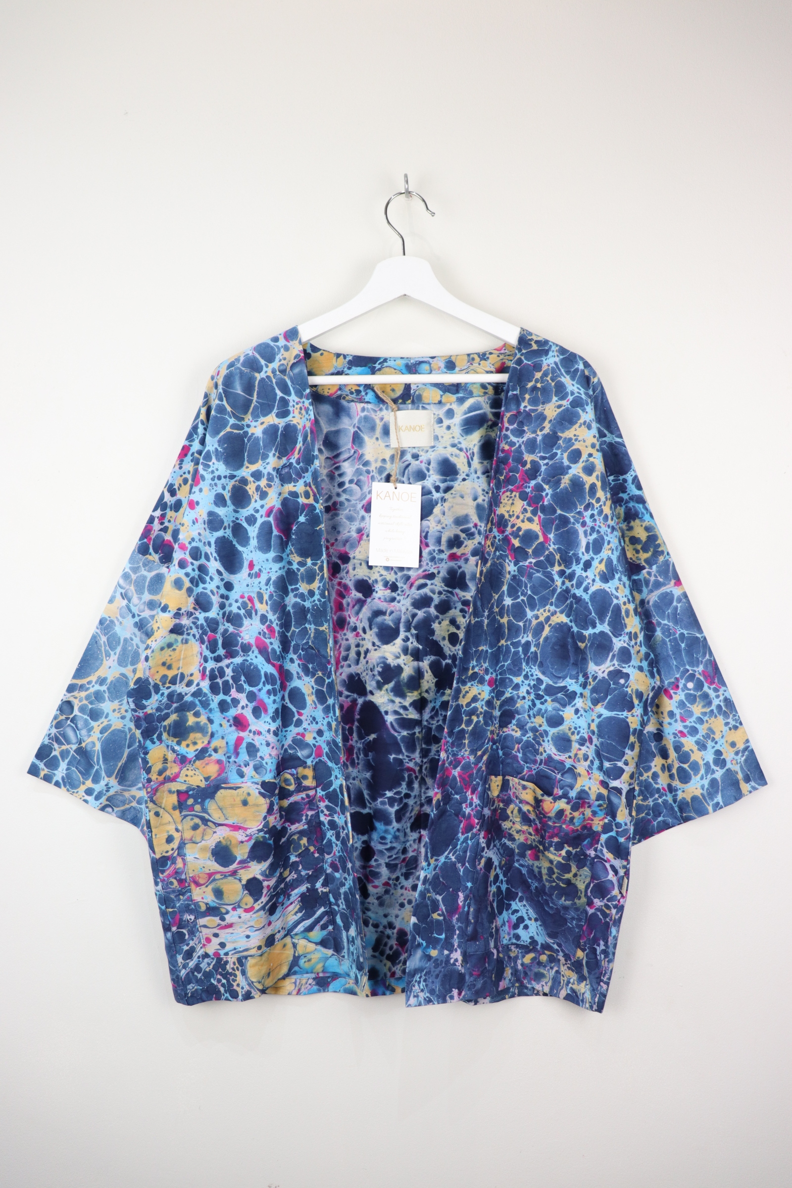 Batik Kimono Basic - Ocean Tides [ Handmade ]