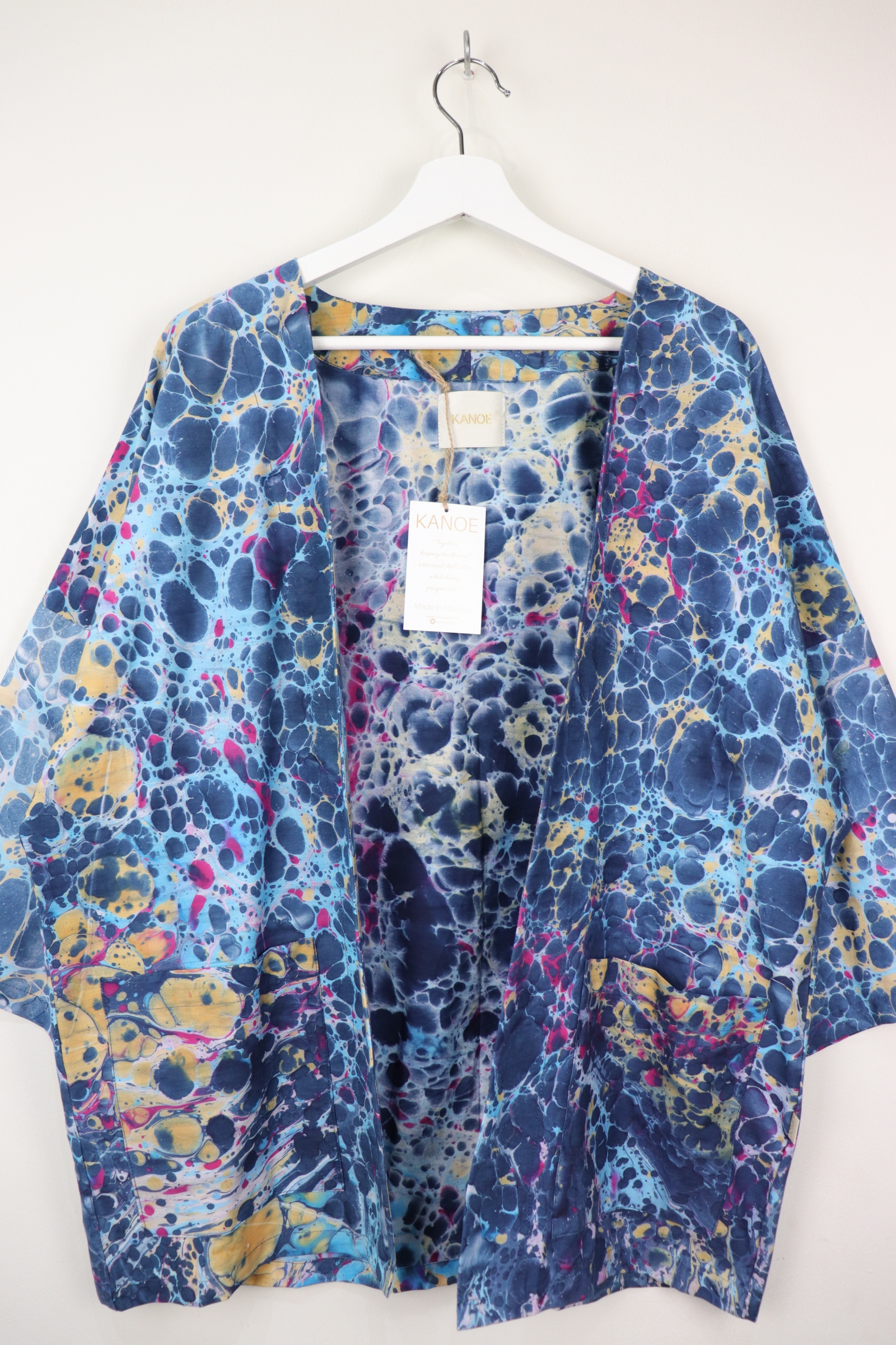 Batik Kimono Basic - Ocean Tides [ Handmade ]