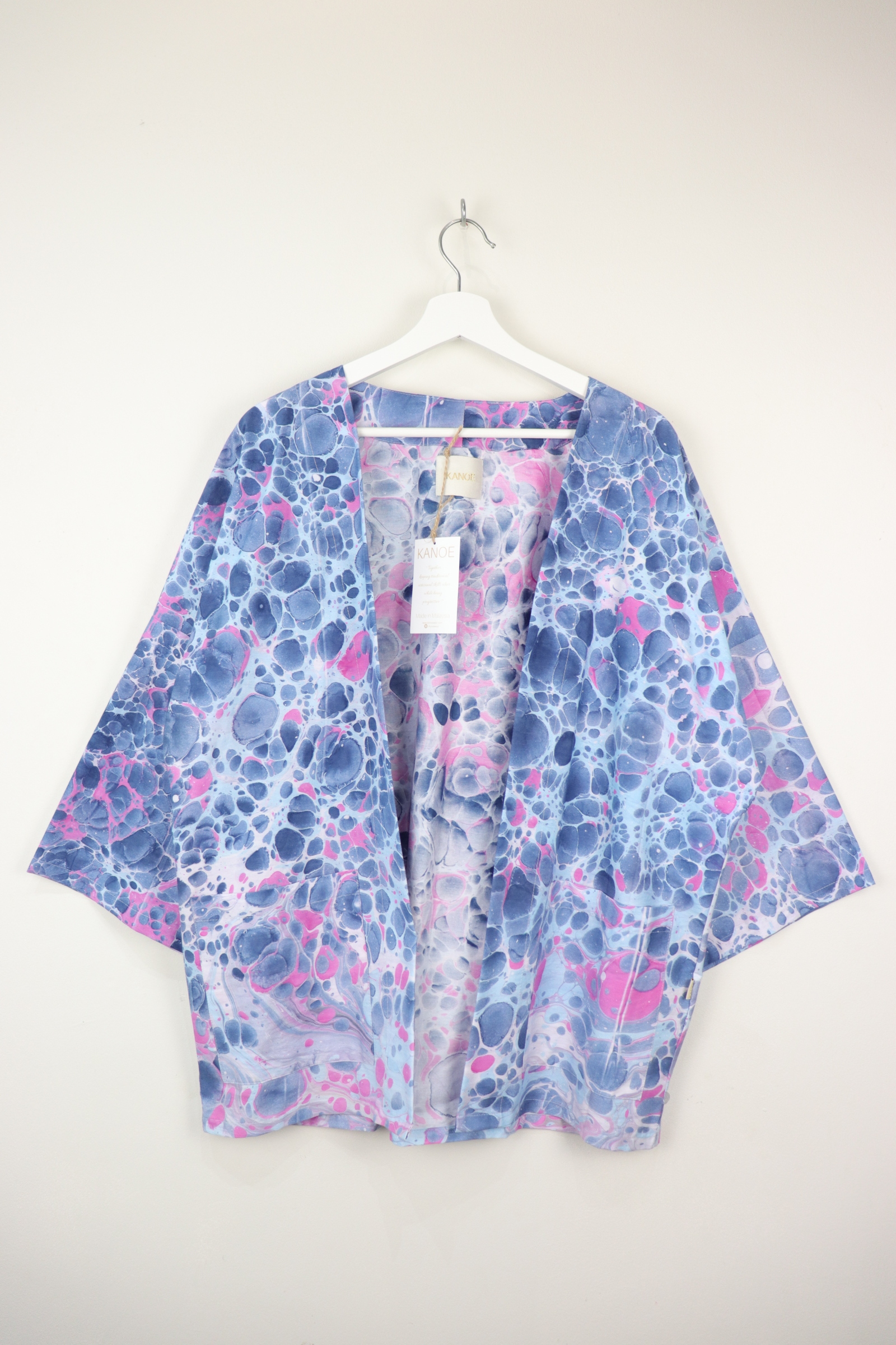 Batik Kimono Basic - Bubble Gum [ Handmade ]