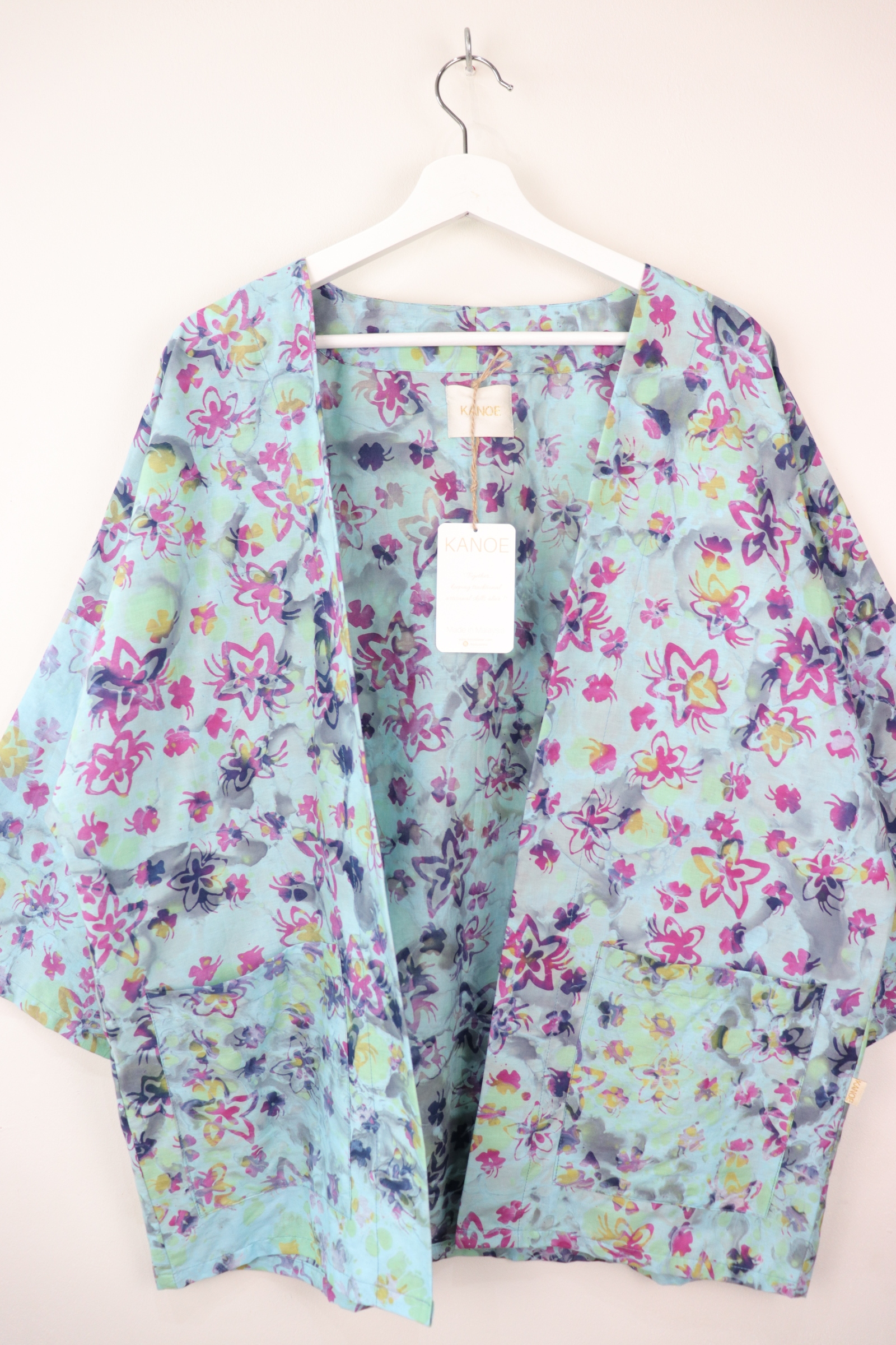 Batik Kimono Basic - Coral Sea [ Handmade ]