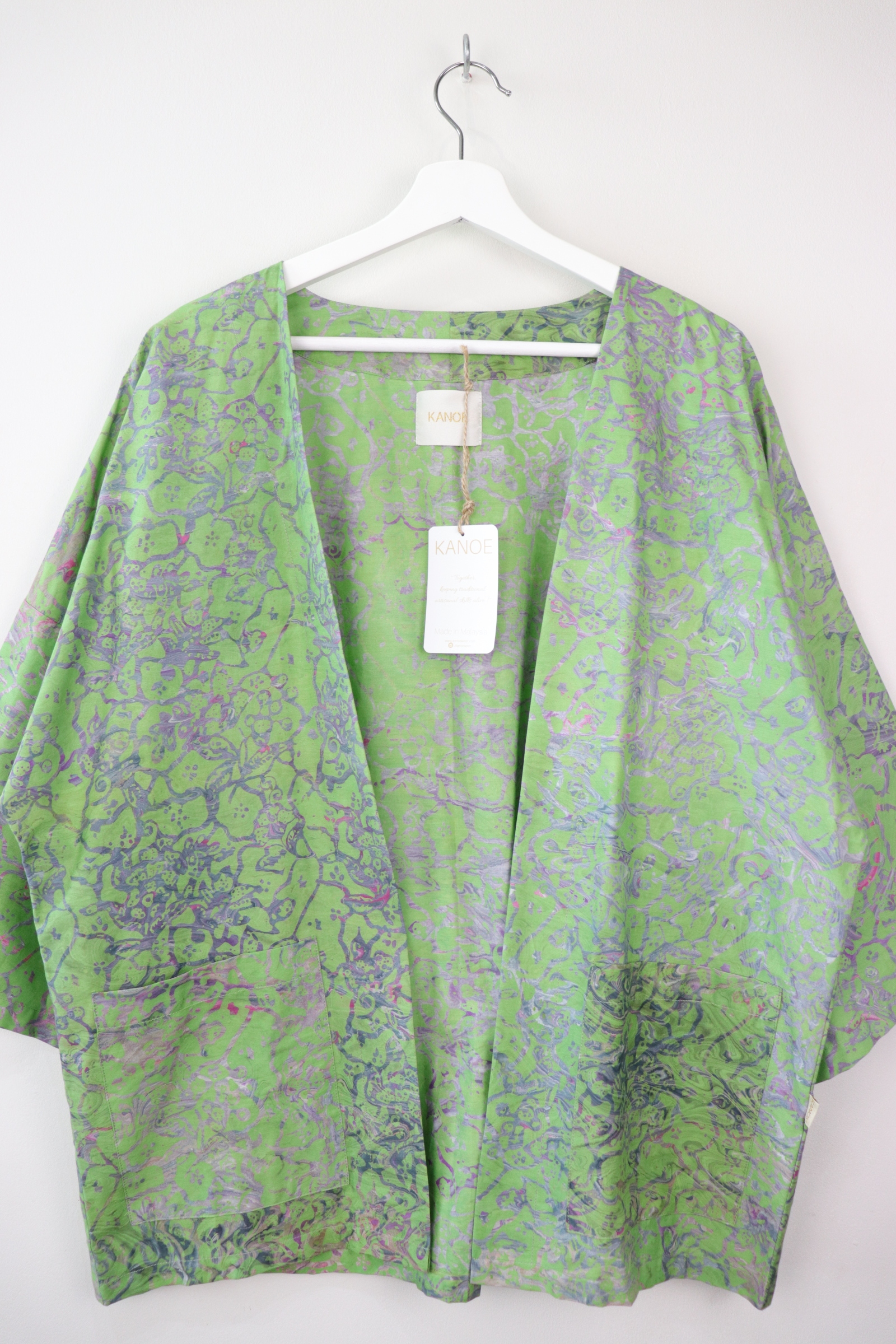 Batik Kimono Basic - Kiwi Fresh [ Handmade ]