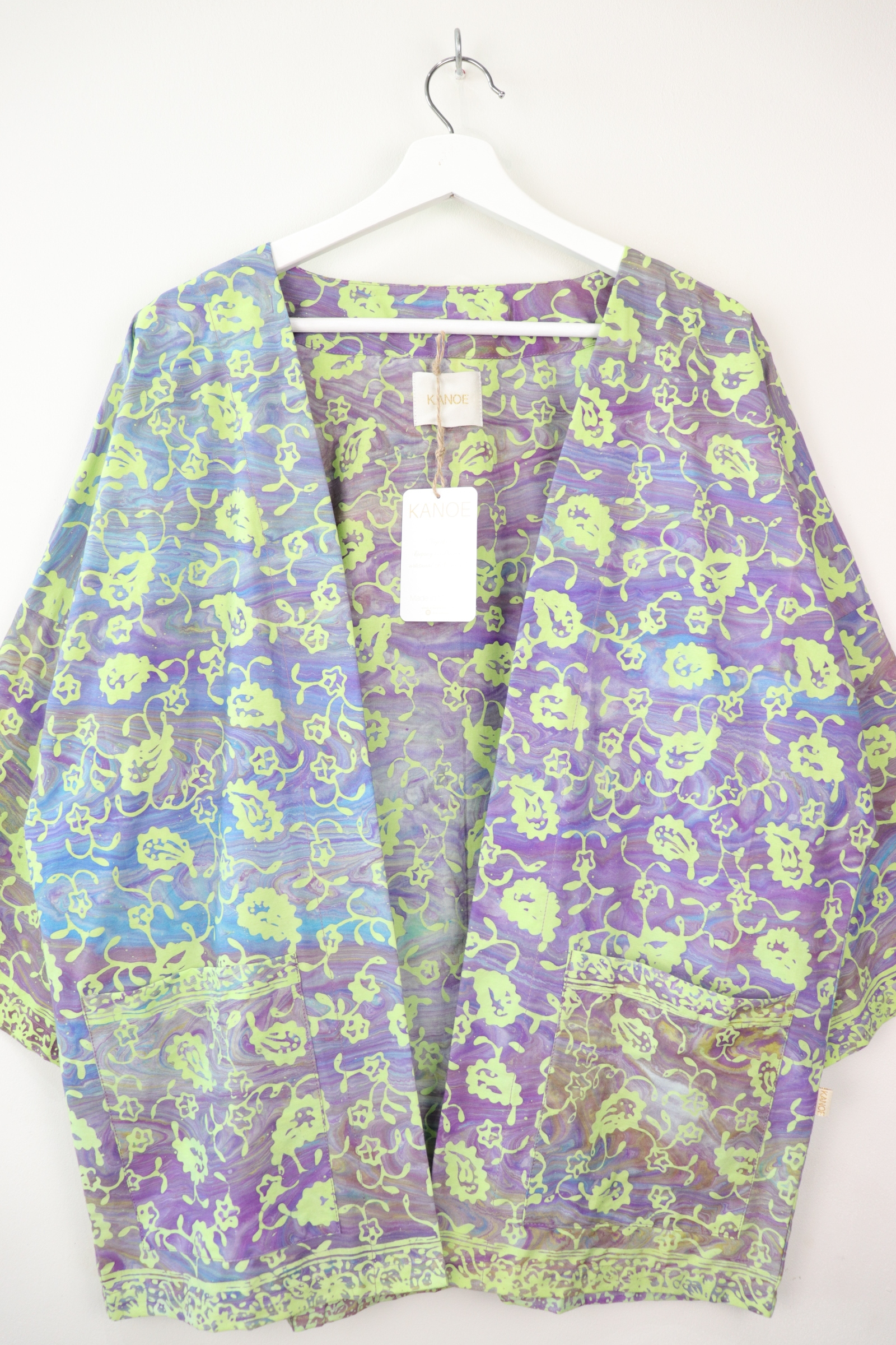 Batik Kimono Basic - Dewy Lemon [ Handmade ]