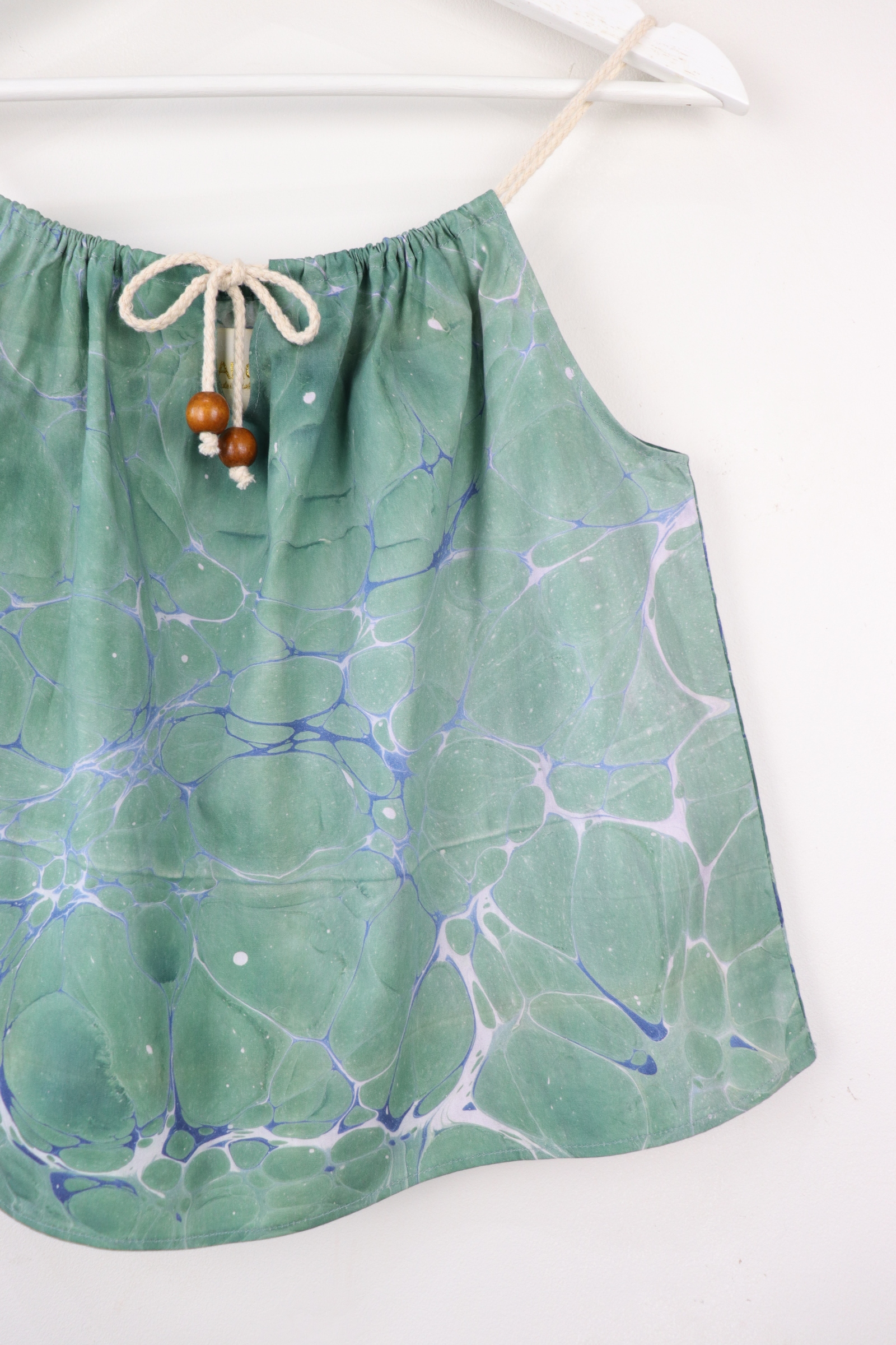 Two-tone Getaway Batik Top - Cebu [ Handmade ]