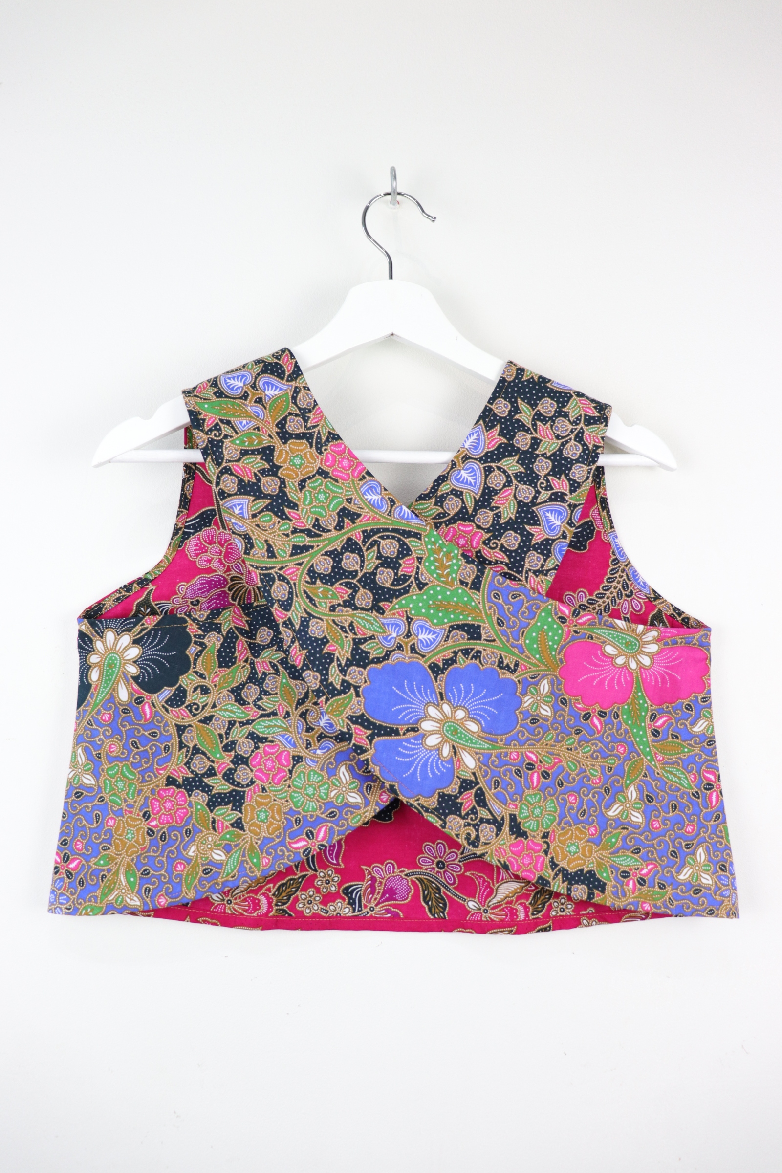 Two-Tone Napkin Batik Top - Brock (S)