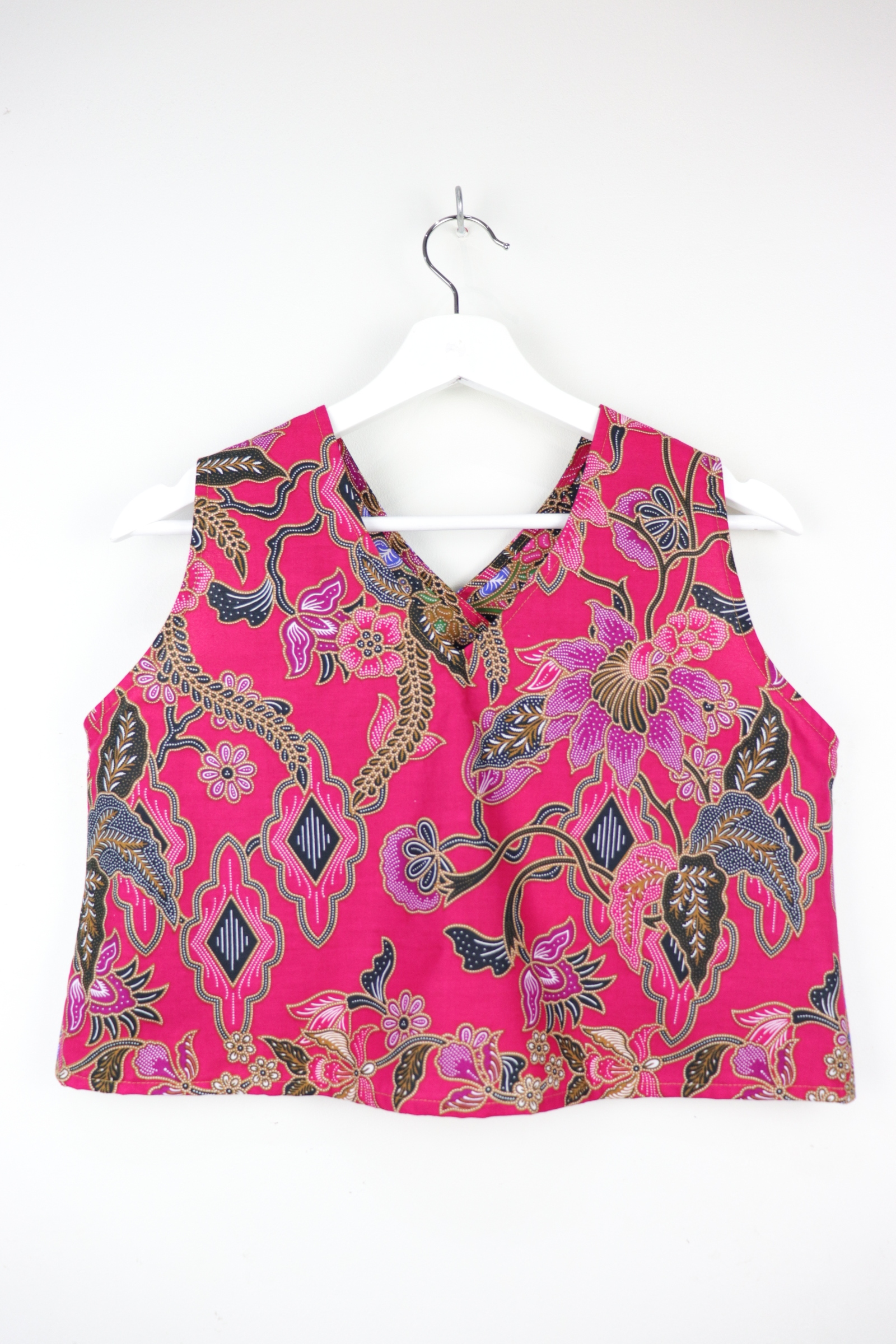Two-Tone Napkin Batik Top - Brock (S)